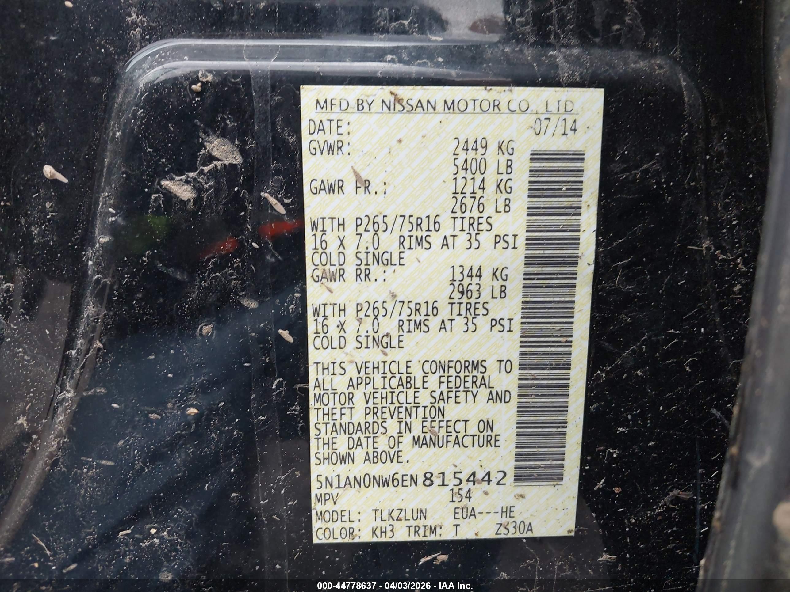 NISSAN XTERRA image 9