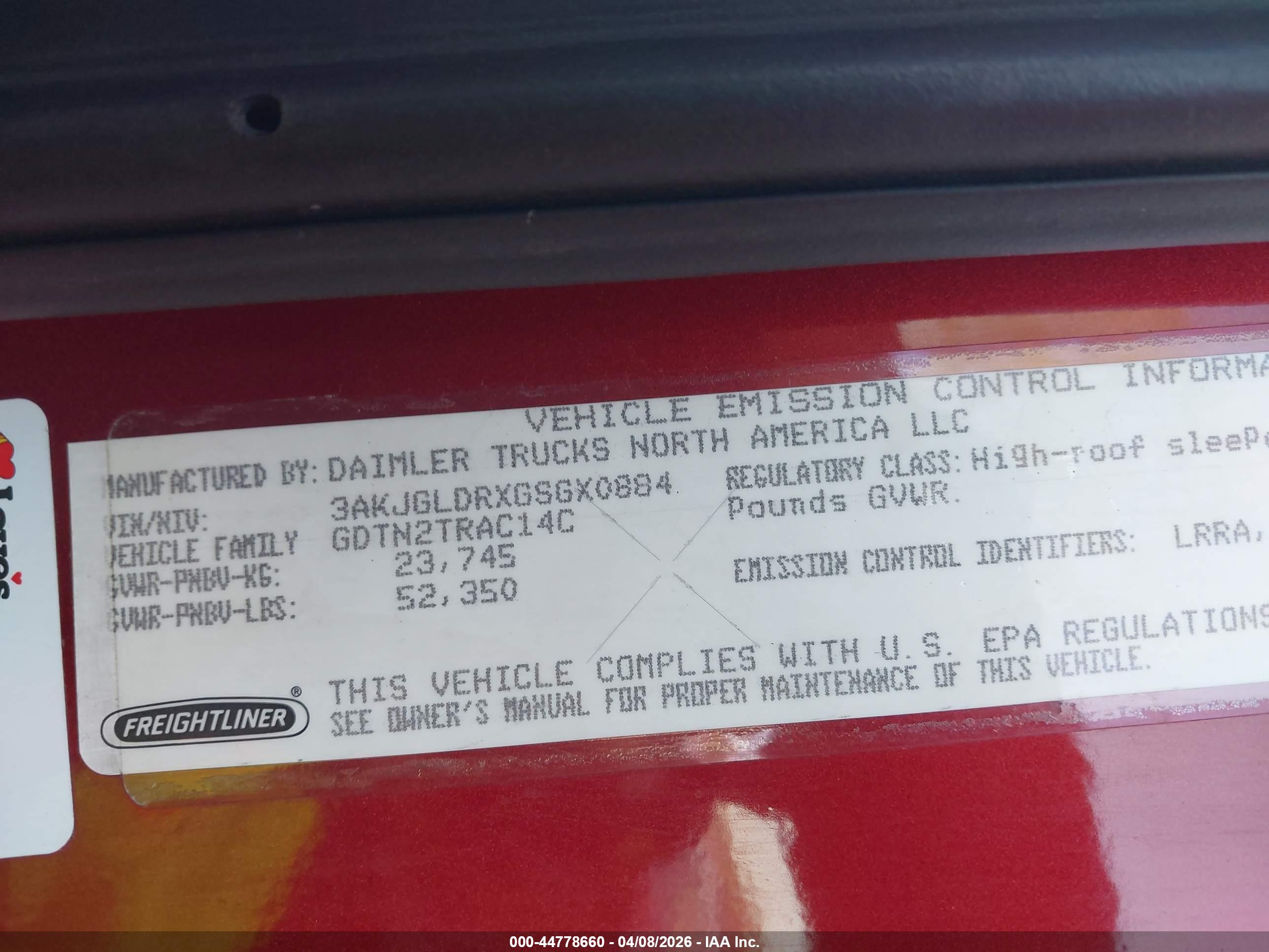 FREIGHTLINER CASCADIA image 9