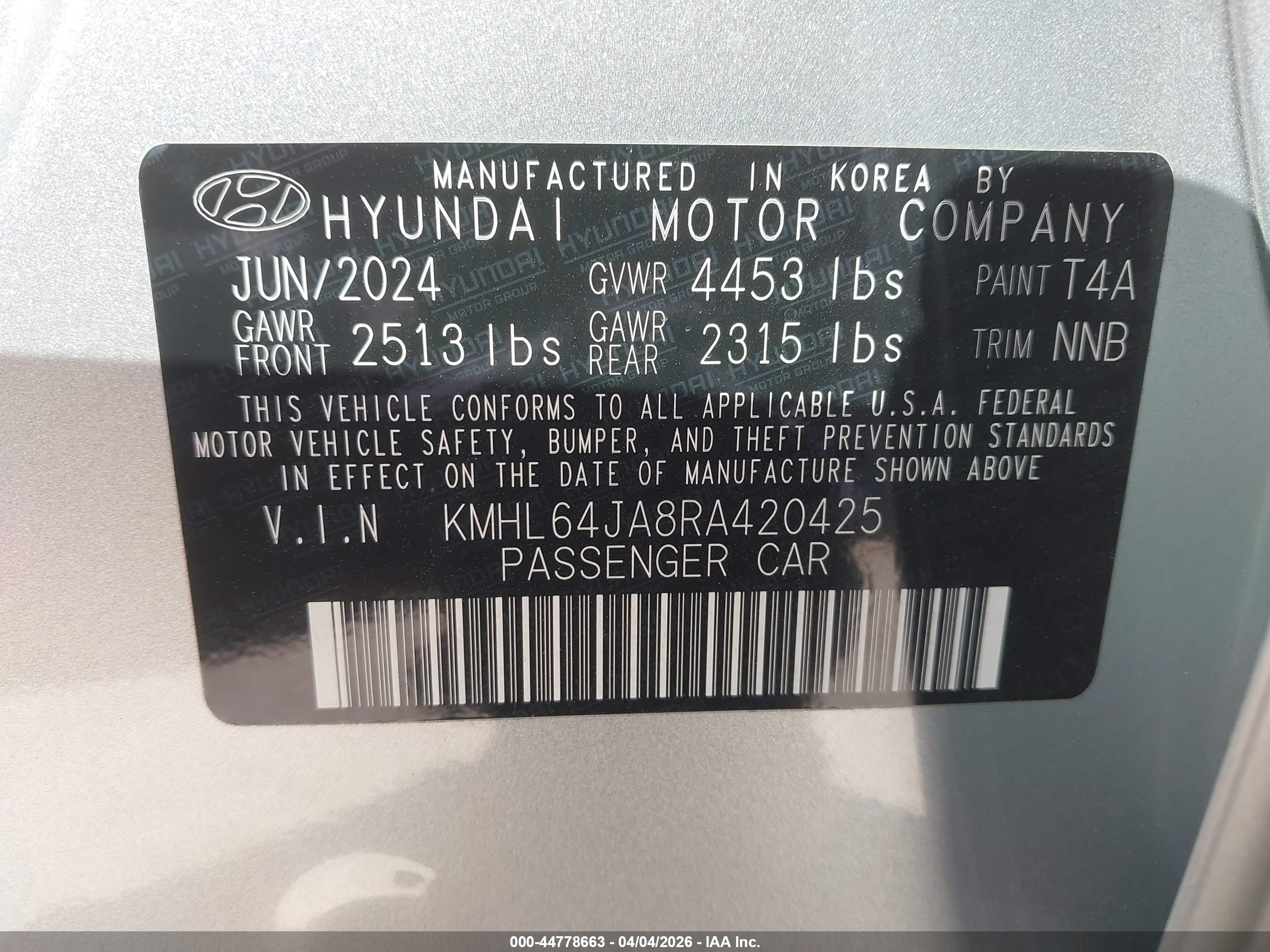 HYUNDAI SONATA image 9