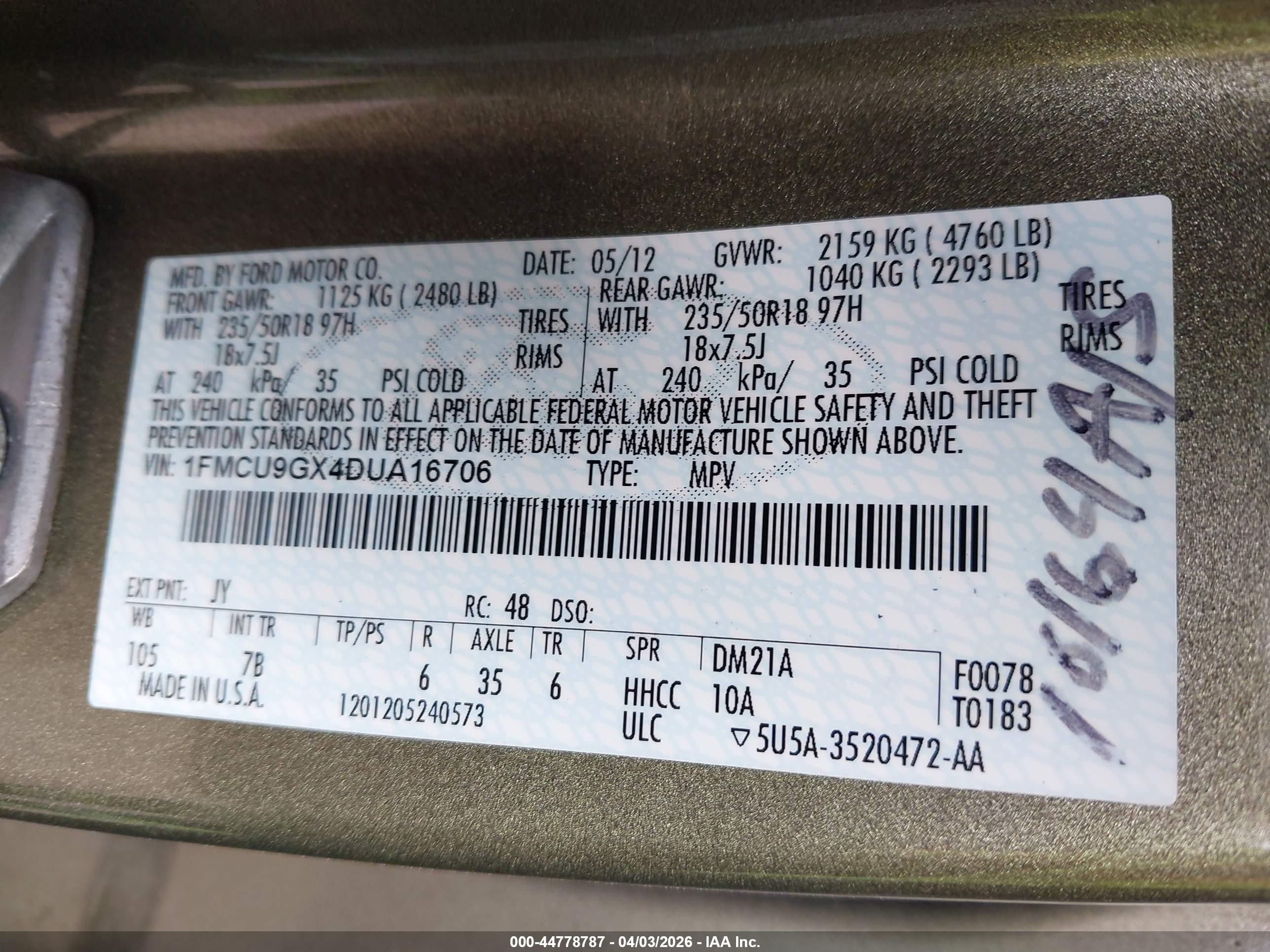 FORD ESCAPE image 9