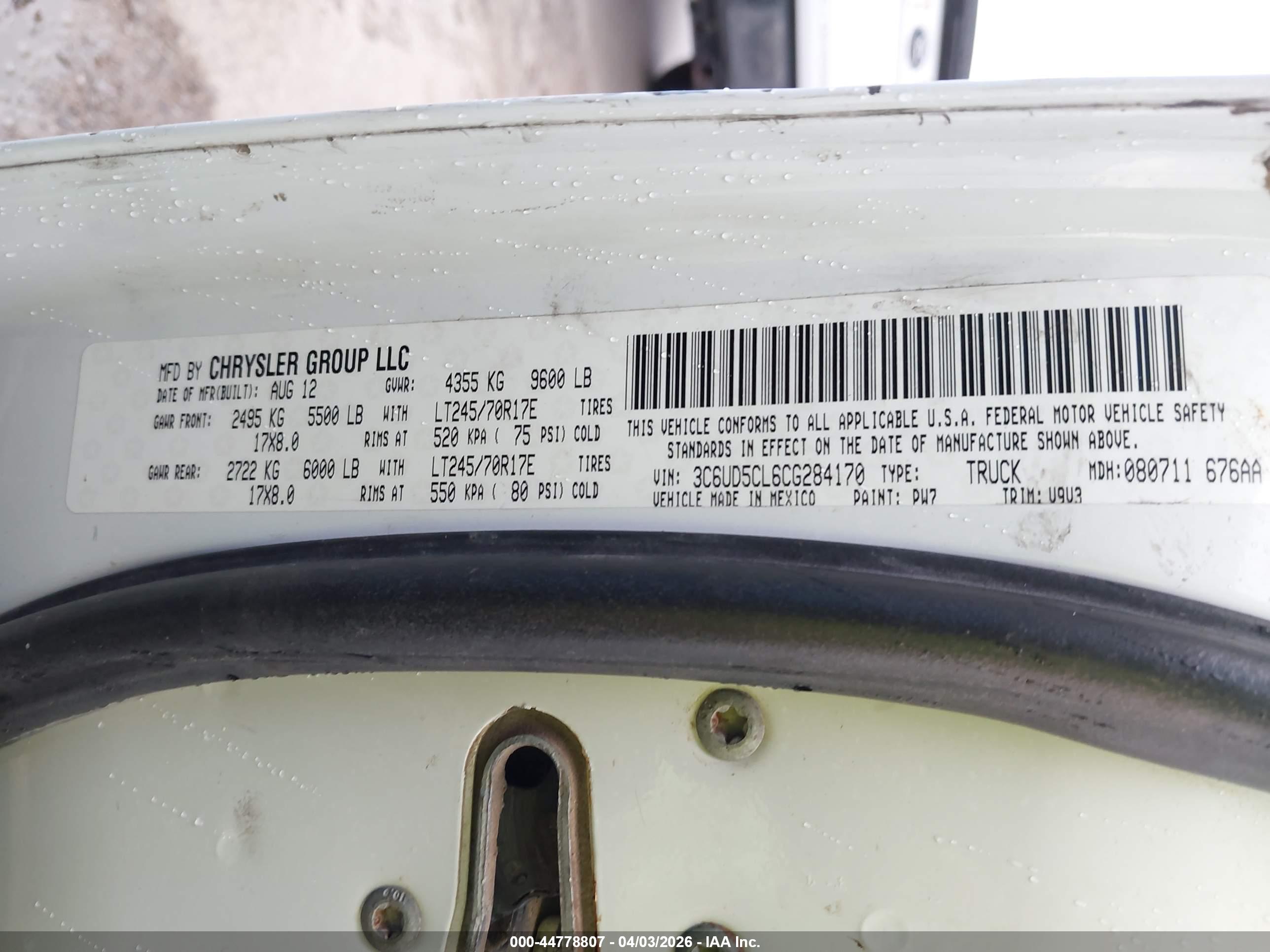 RAM 2500 image 9