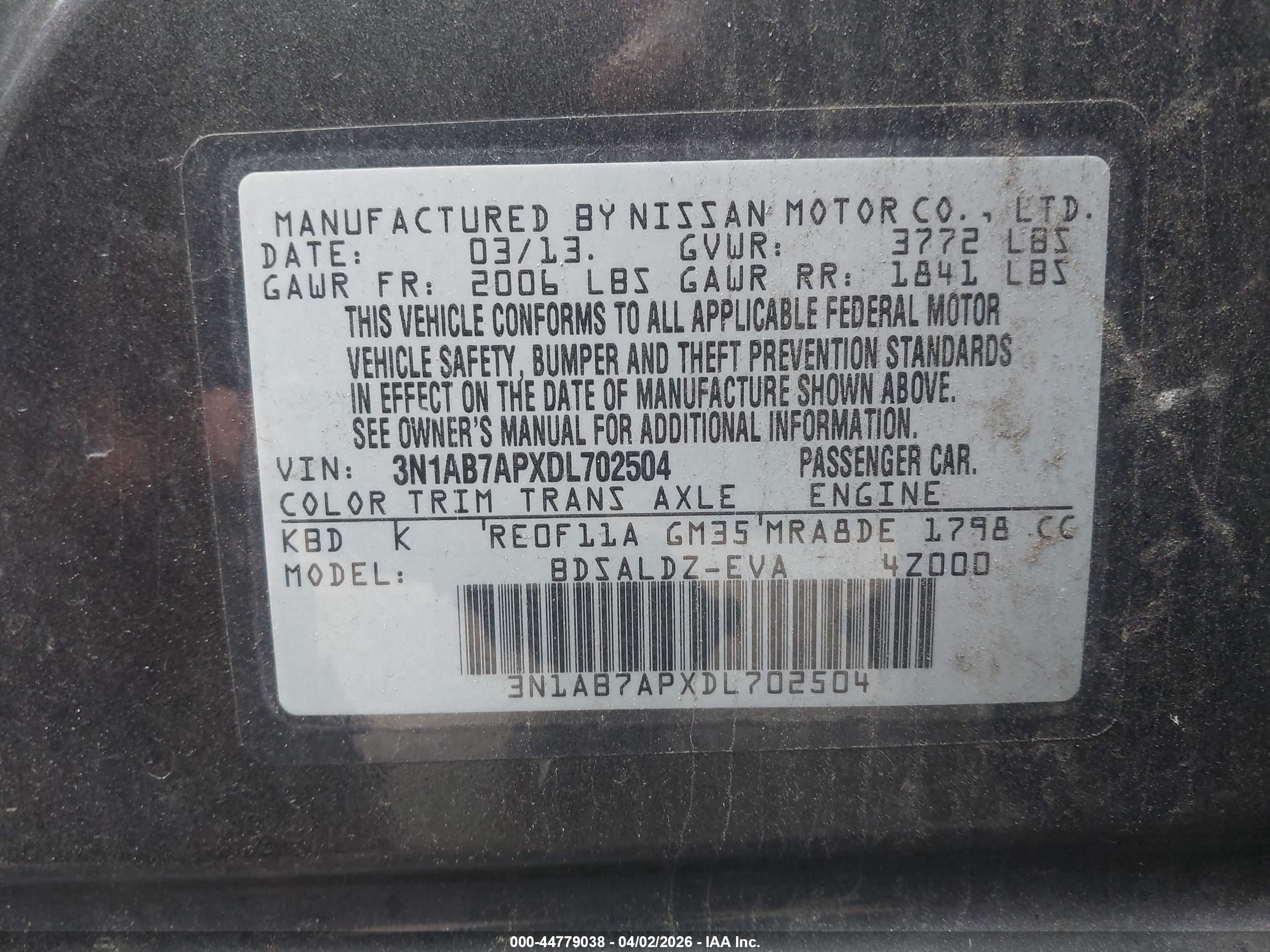 NISSAN SENTRA image 9