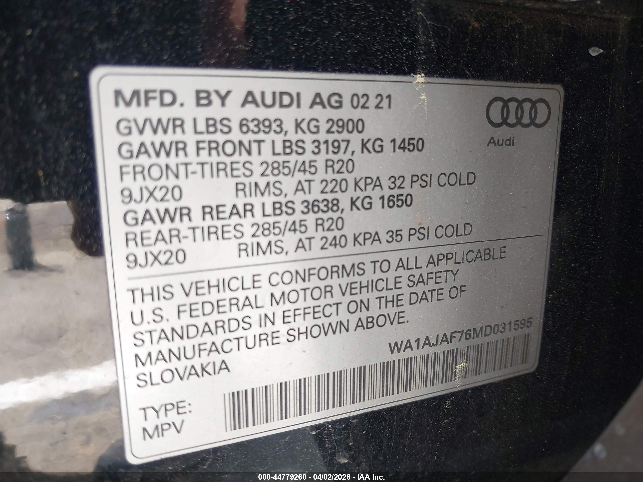 AUDI Q7 image 9