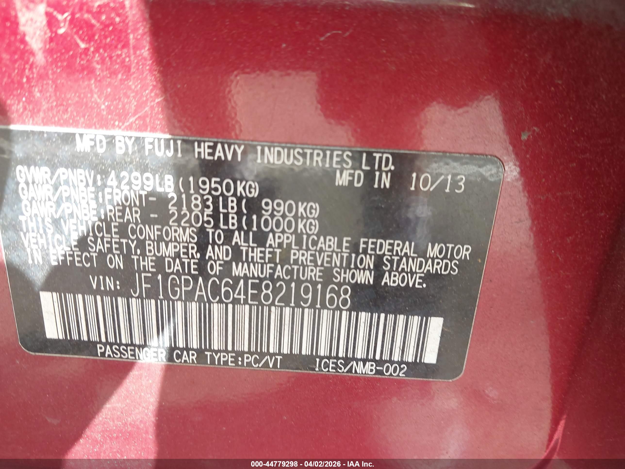SUBARU IMPREZA image 9