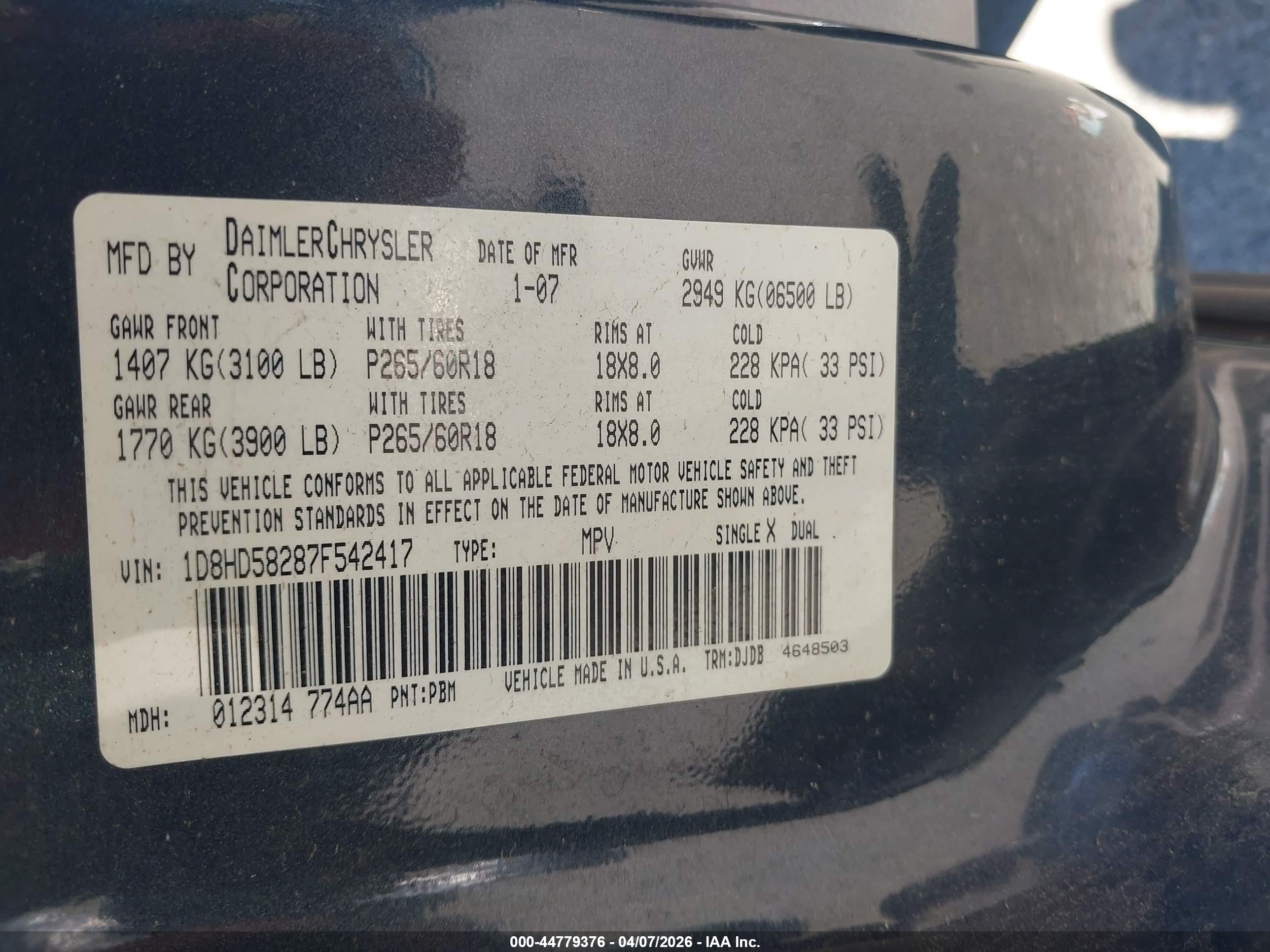 DODGE DURANGO image 9