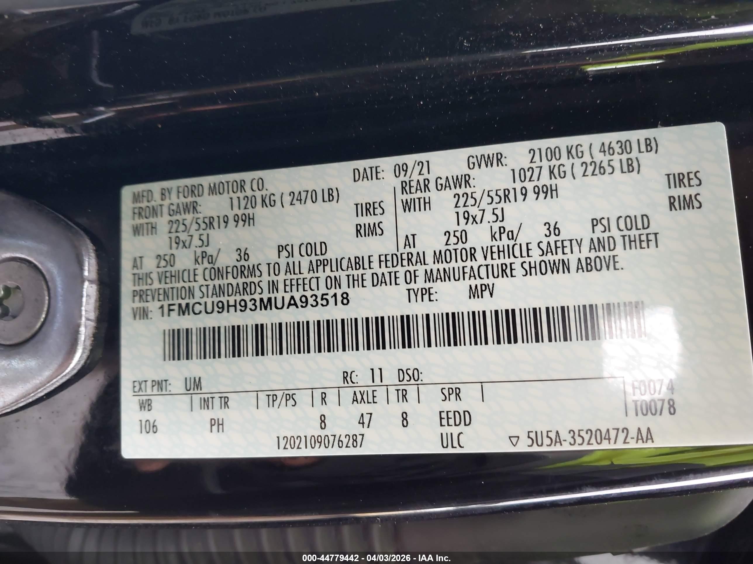 FORD ESCAPE image 9
