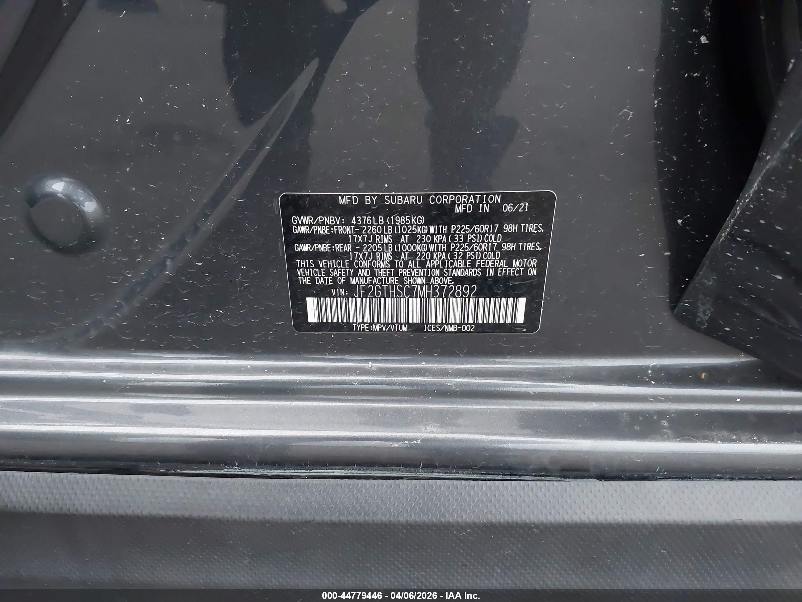 SUBARU CROSSTREK image 9