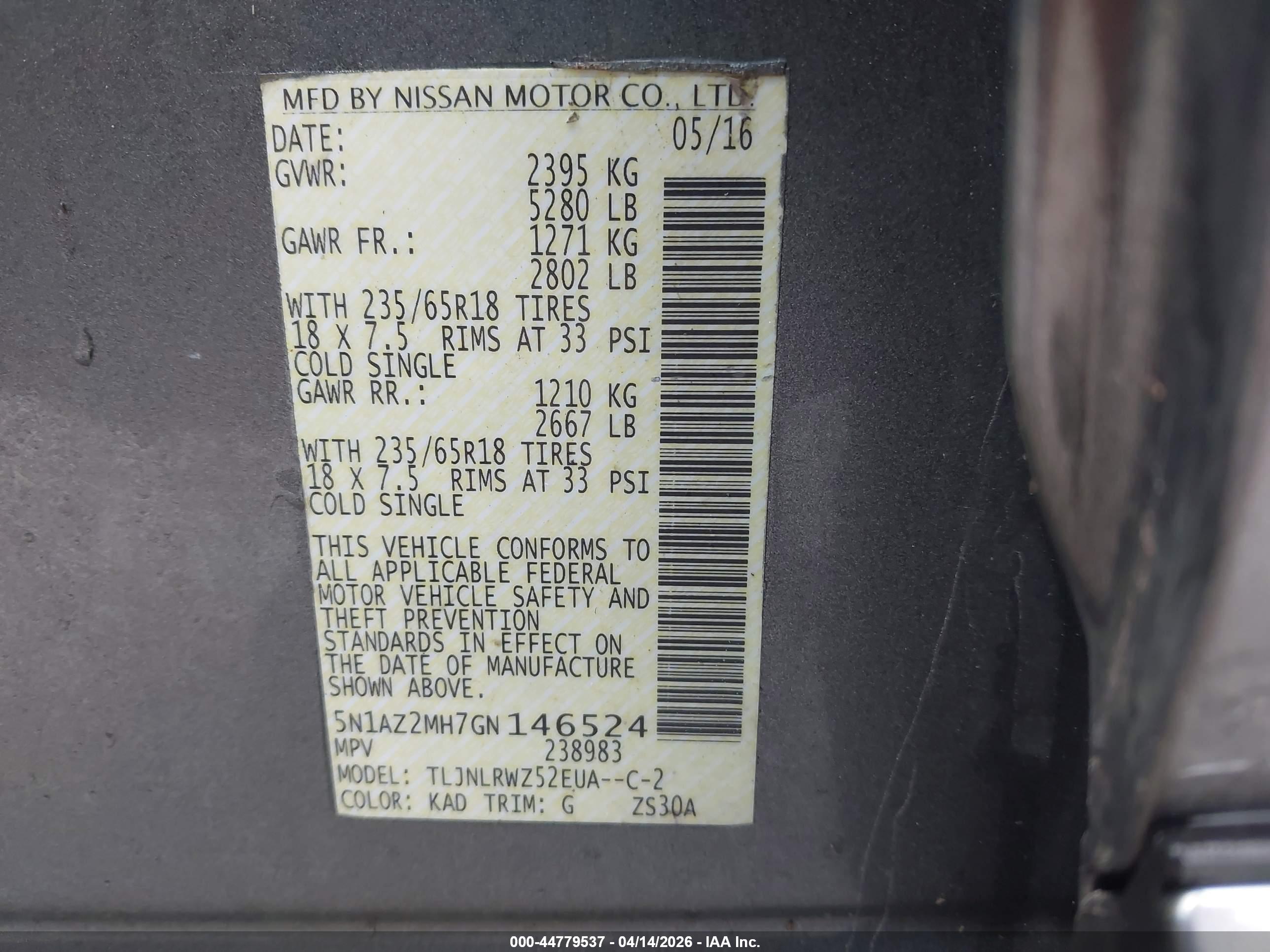 NISSAN MURANO image 9