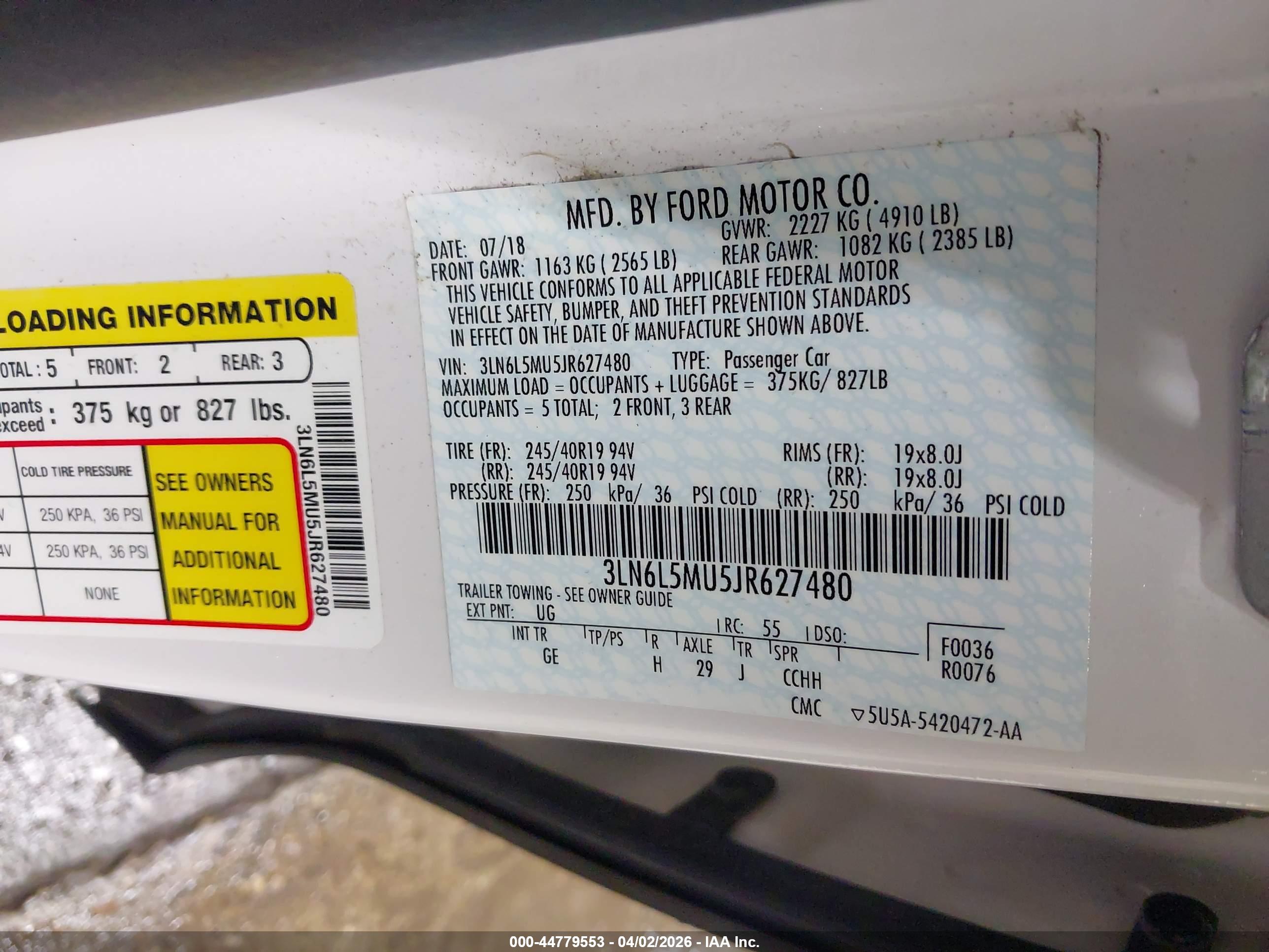 LINCOLN MKZ image 9