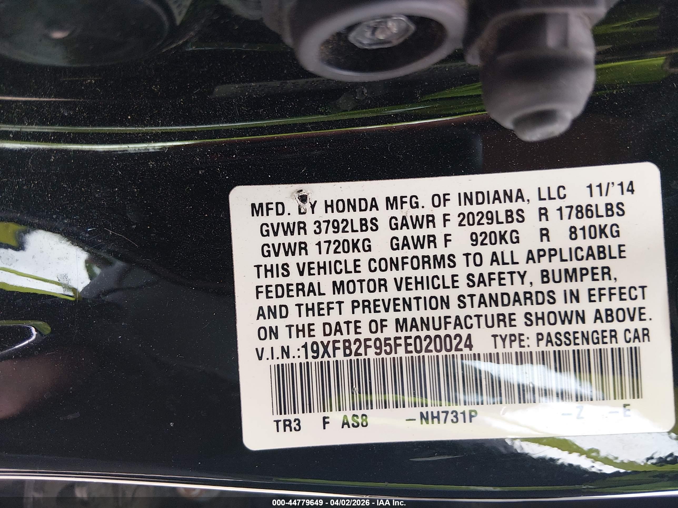 HONDA CIVIC image 9