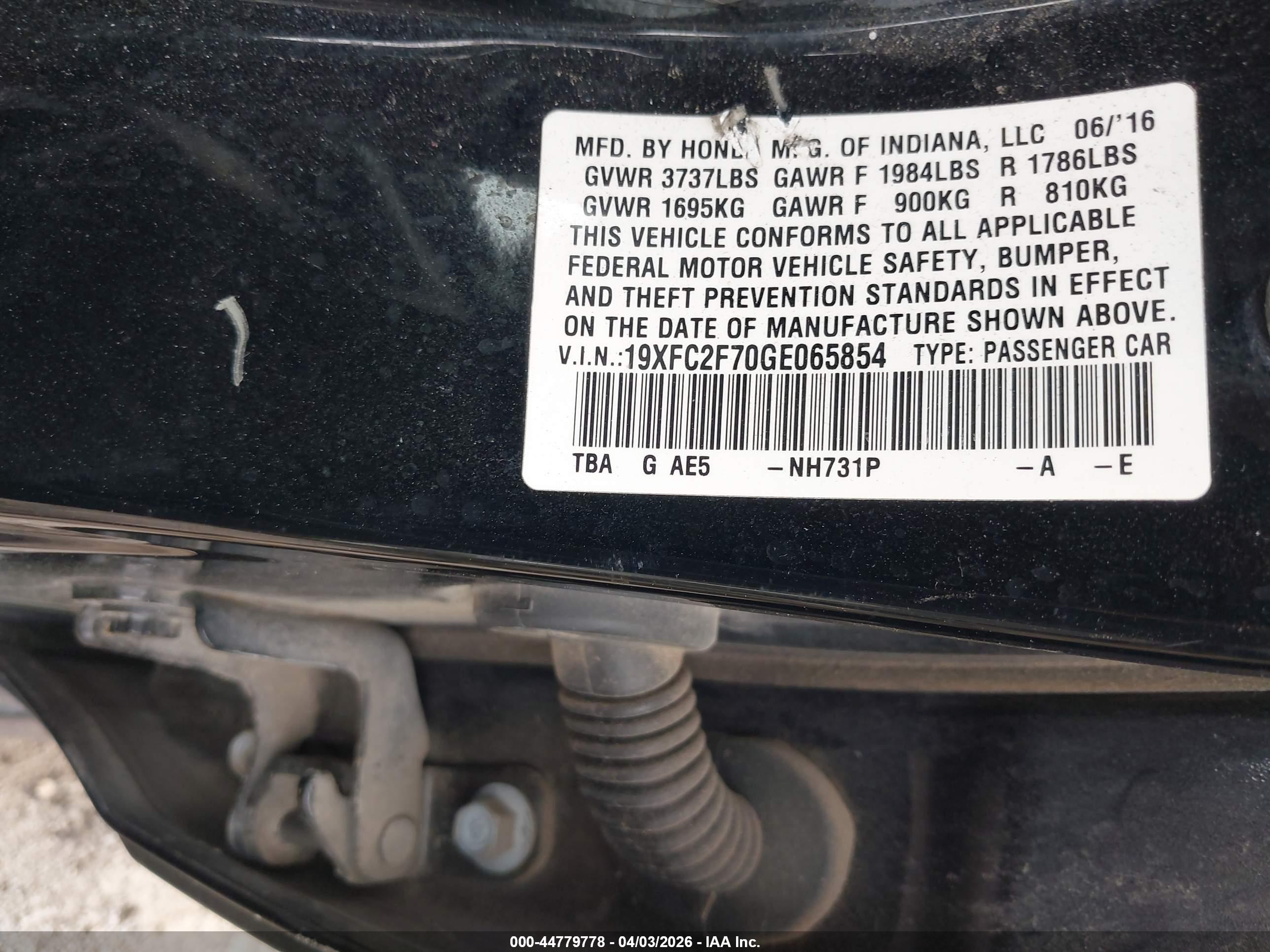 HONDA CIVIC image 9