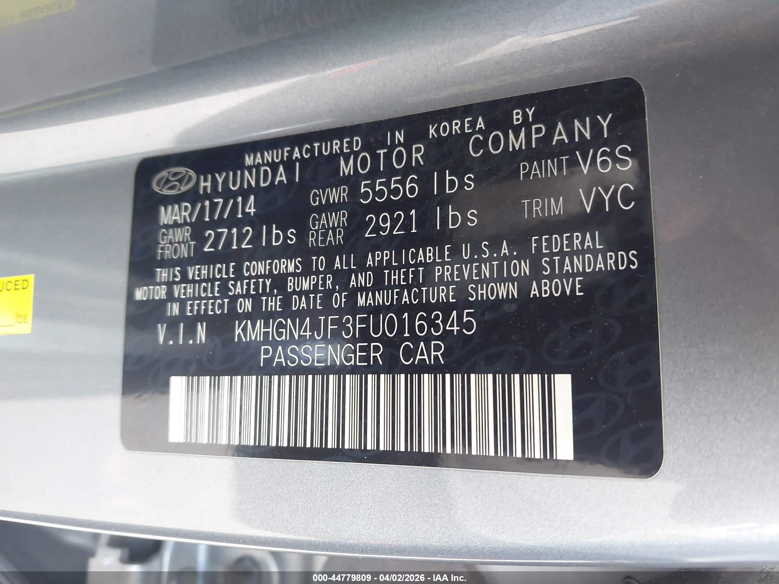 HYUNDAI GENESIS image 9