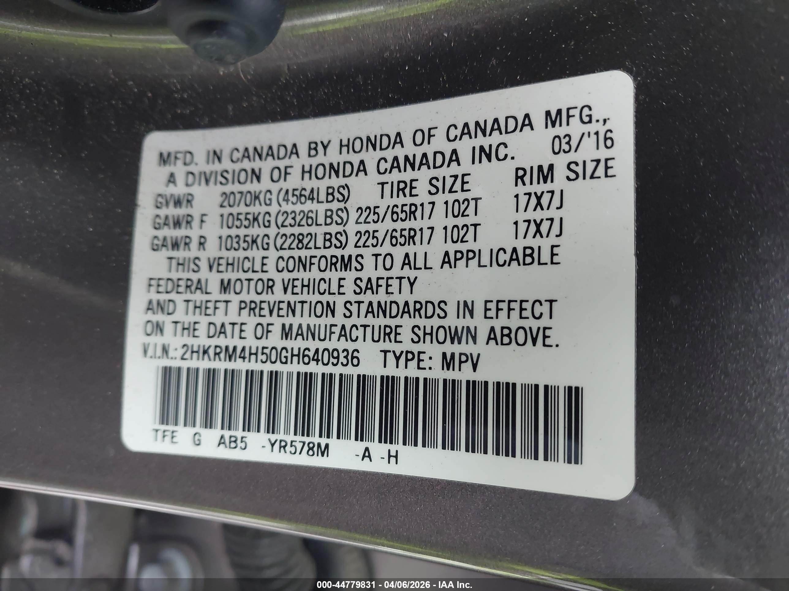 HONDA CR-V image 9