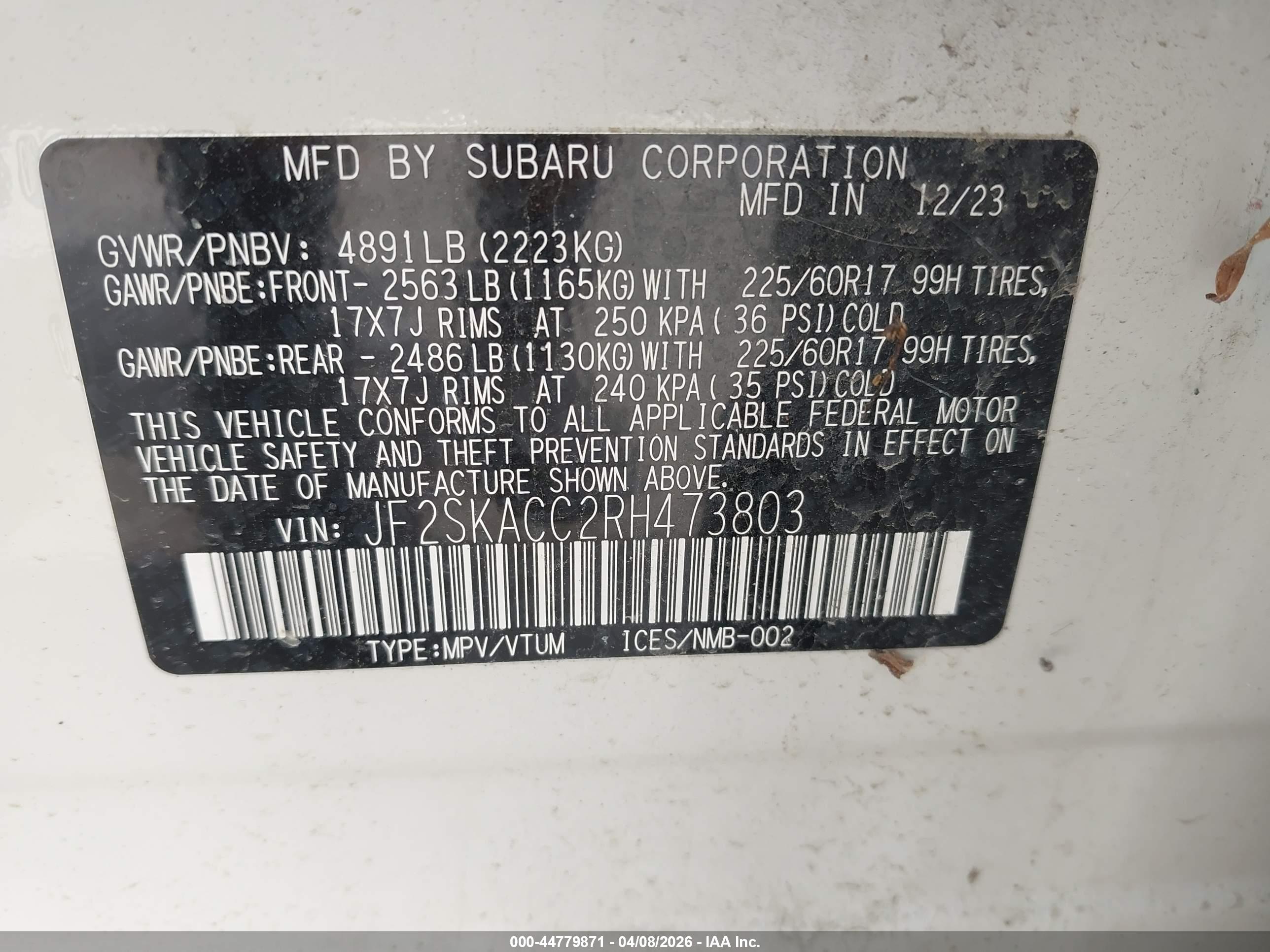 SUBARU FORESTER image 9