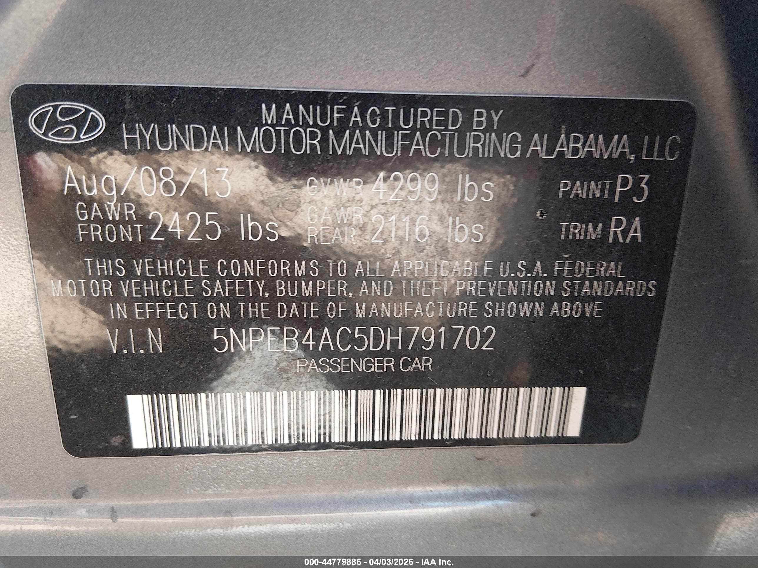 HYUNDAI SONATA image 9