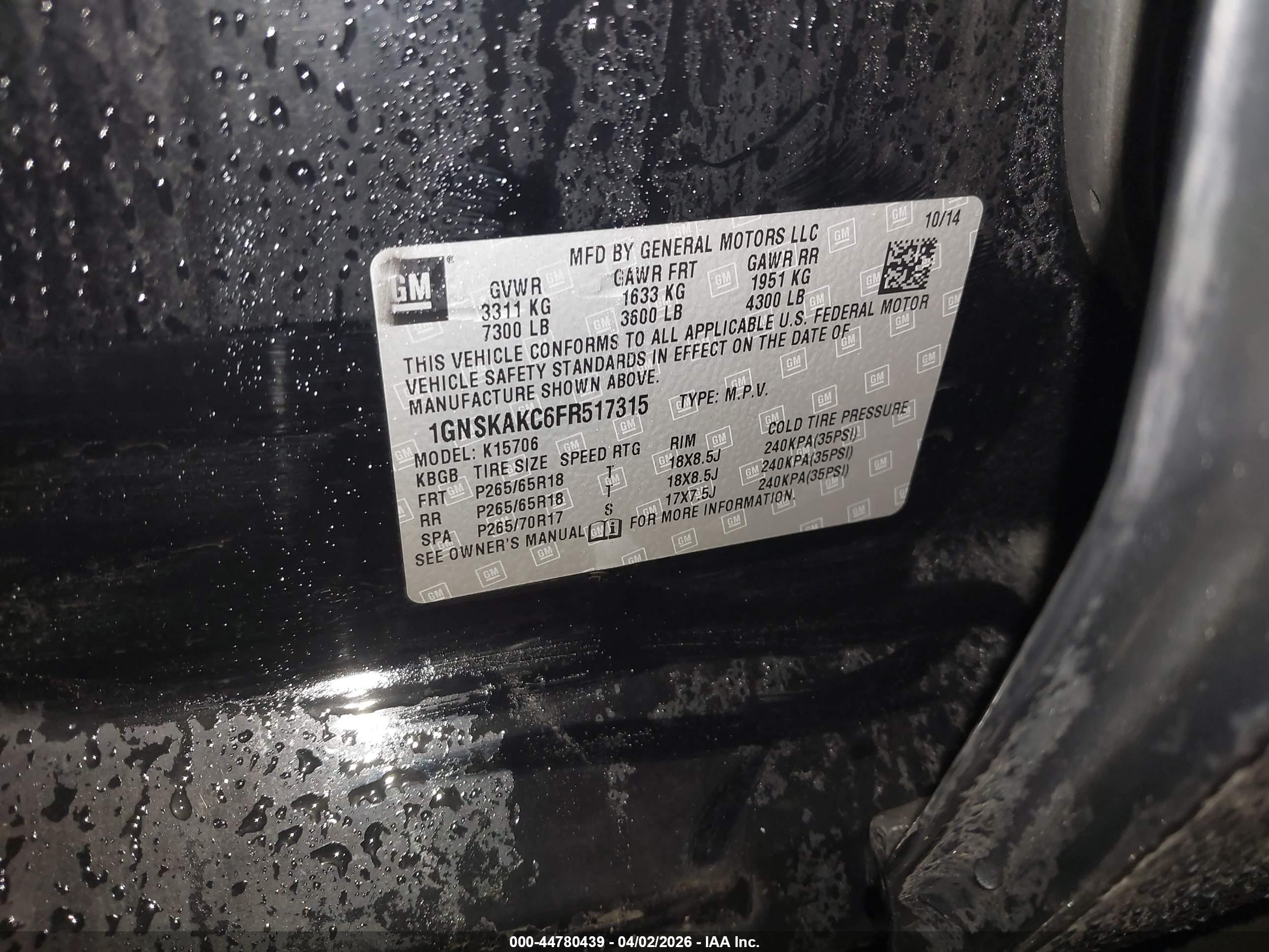 CHEVROLET TAHOE image 9