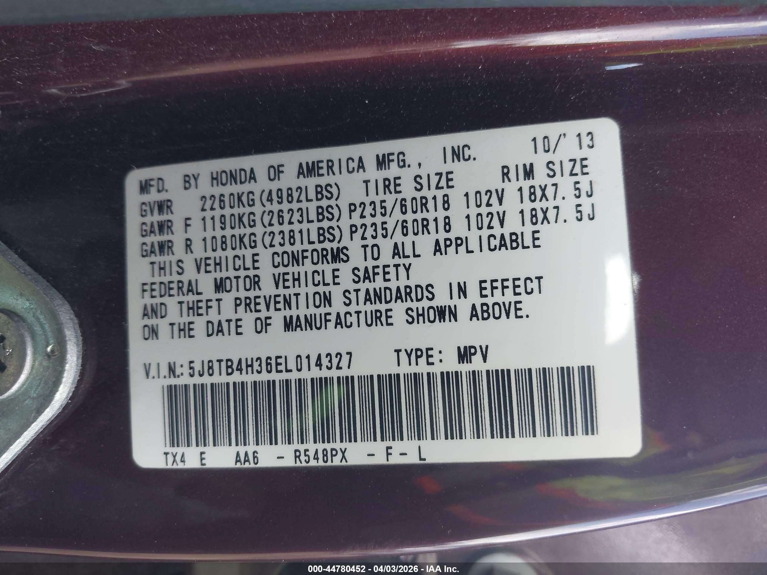 ACURA RDX image 9
