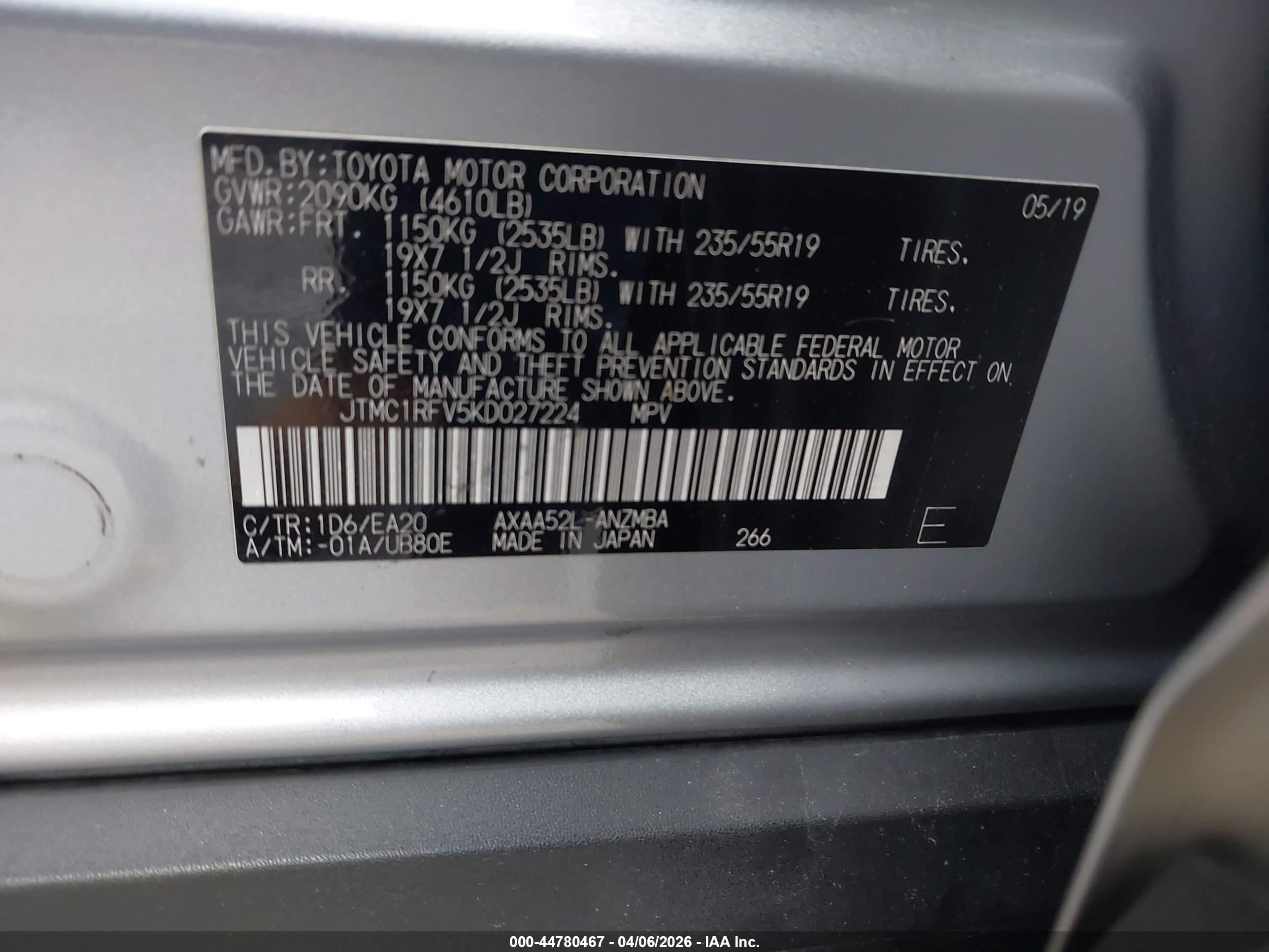 TOYOTA RAV4 image 9
