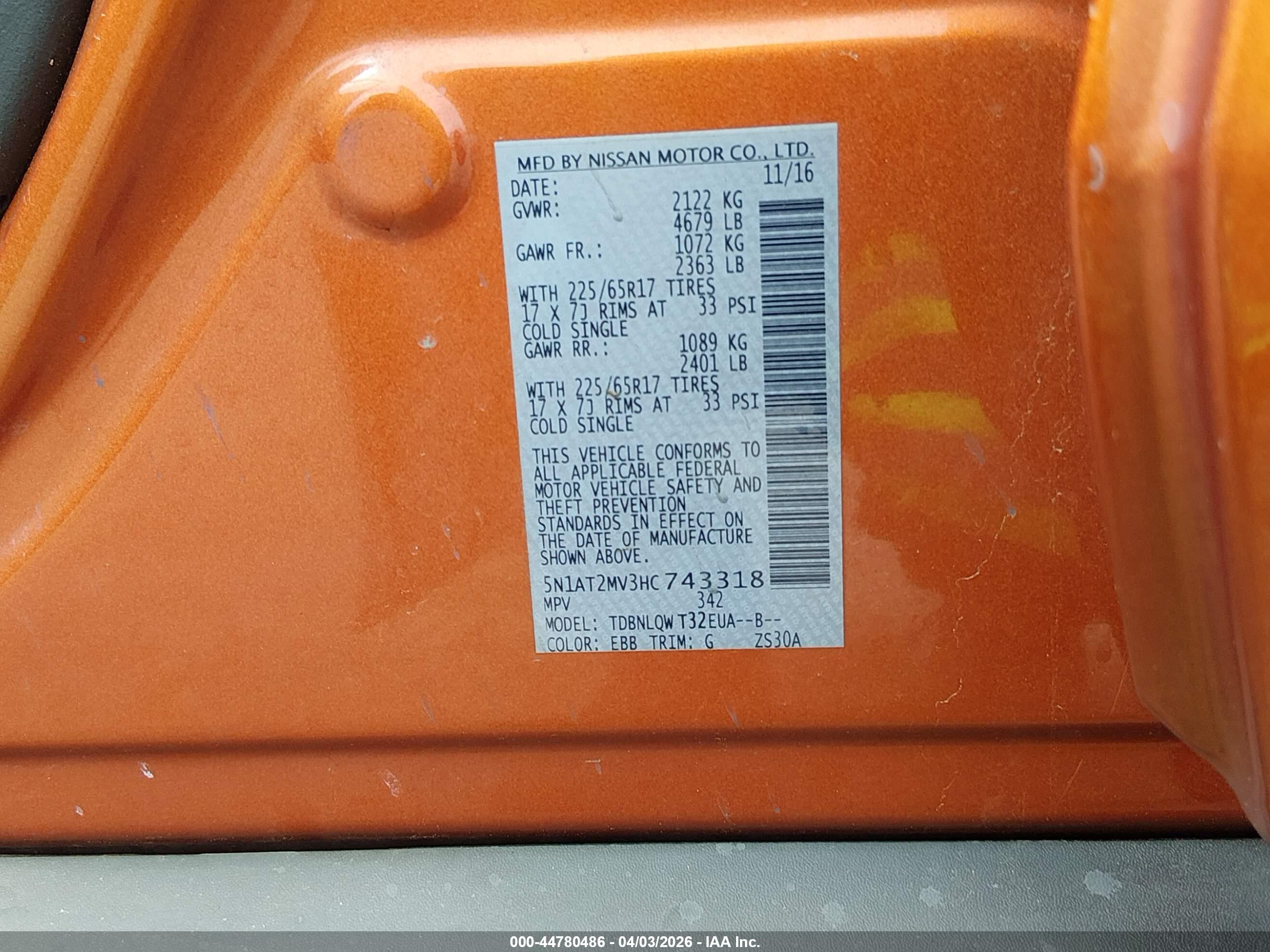 NISSAN ROGUE image 9