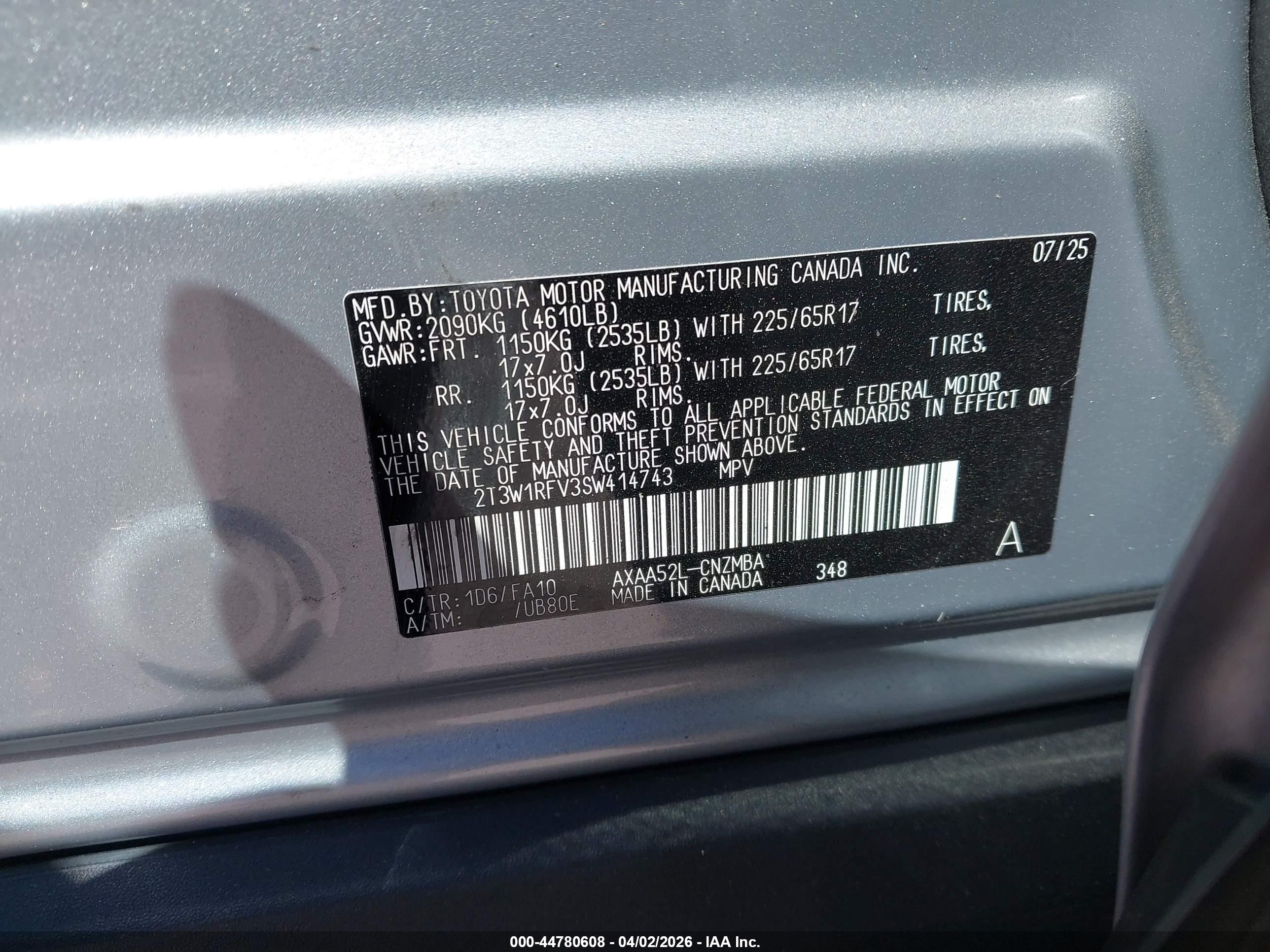 TOYOTA RAV4 image 9