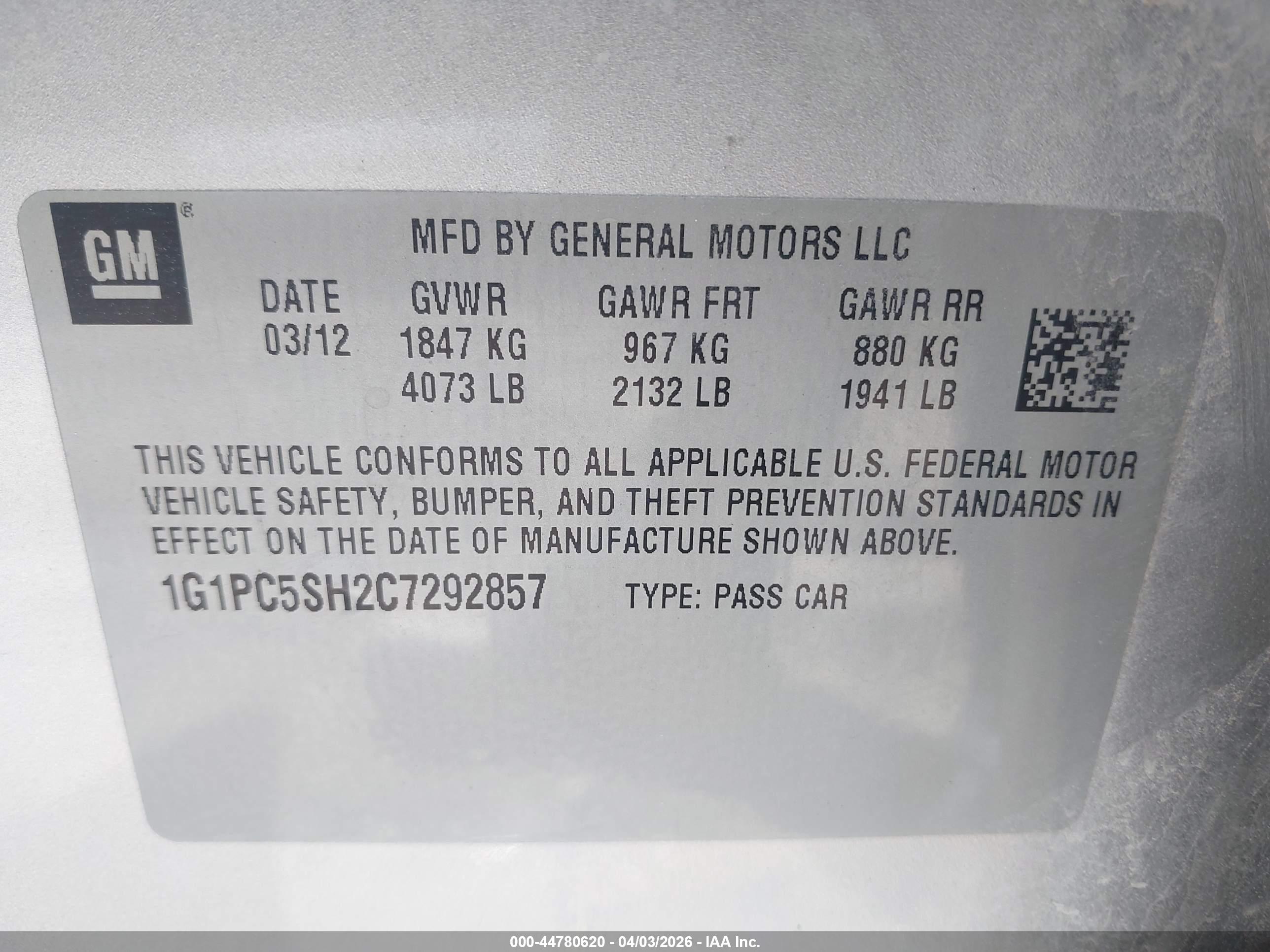 CHEVROLET CRUZE image 9