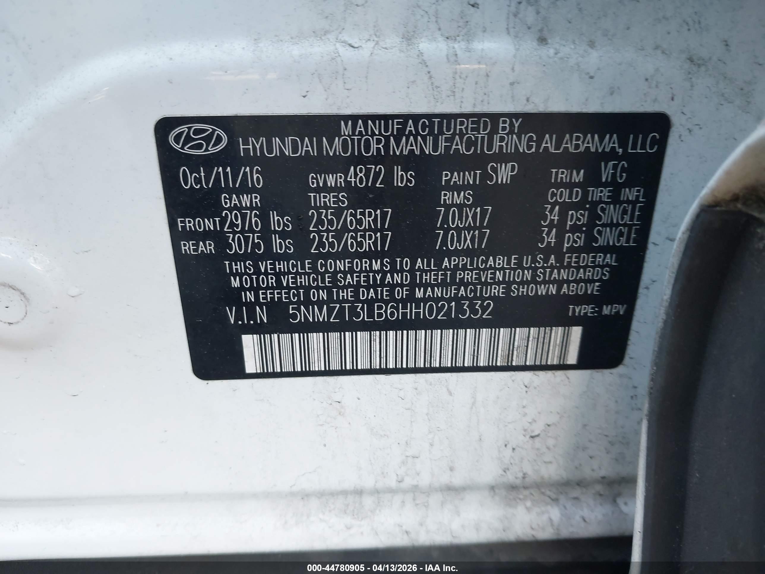 HYUNDAI SANTA image 9