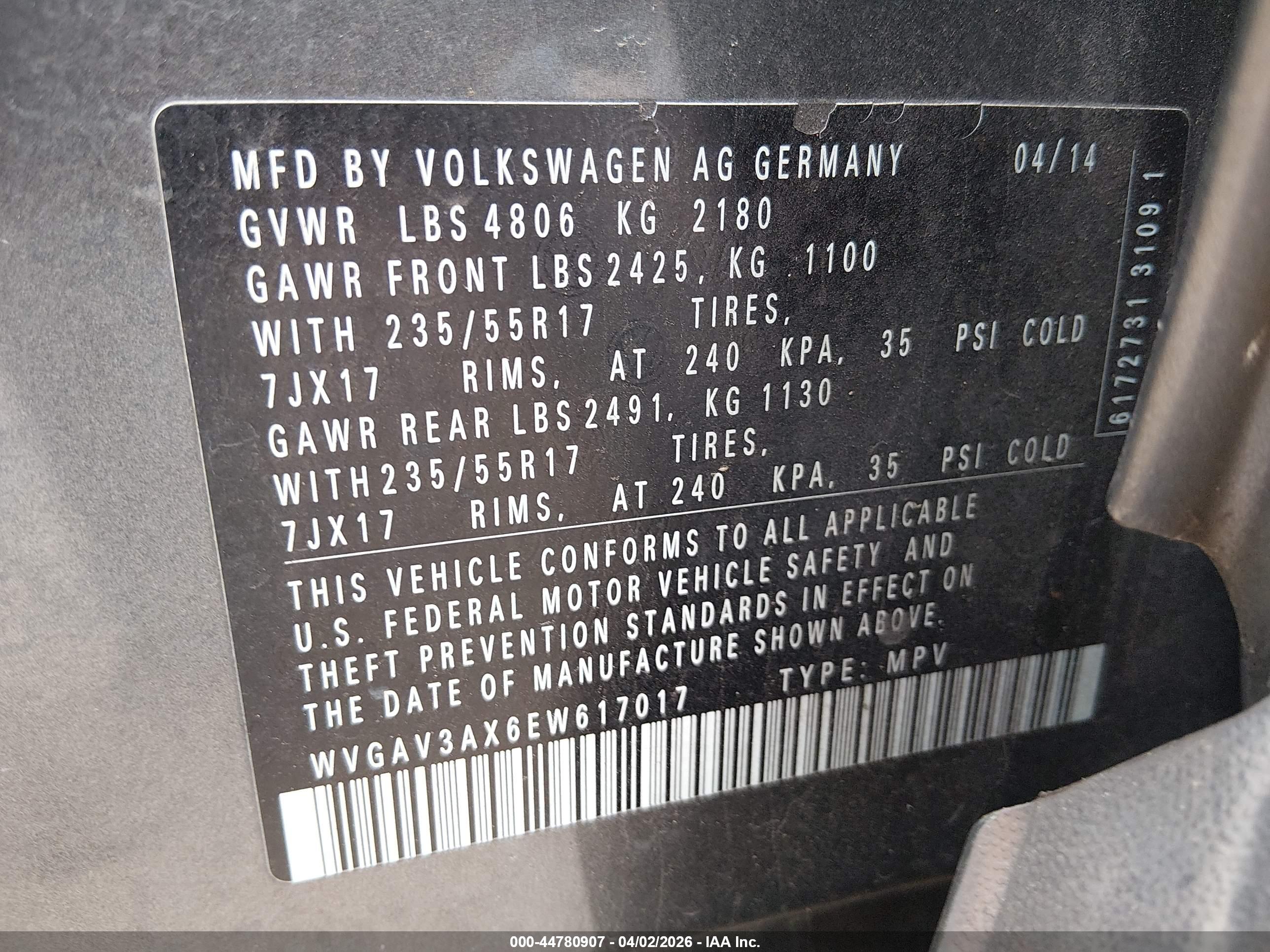 VOLKSWAGEN TIGUAN image 9