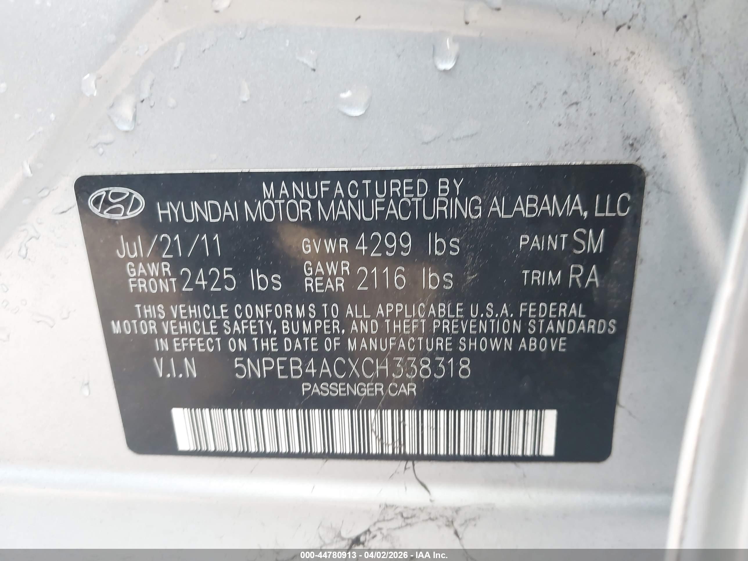 HYUNDAI SONATA image 9
