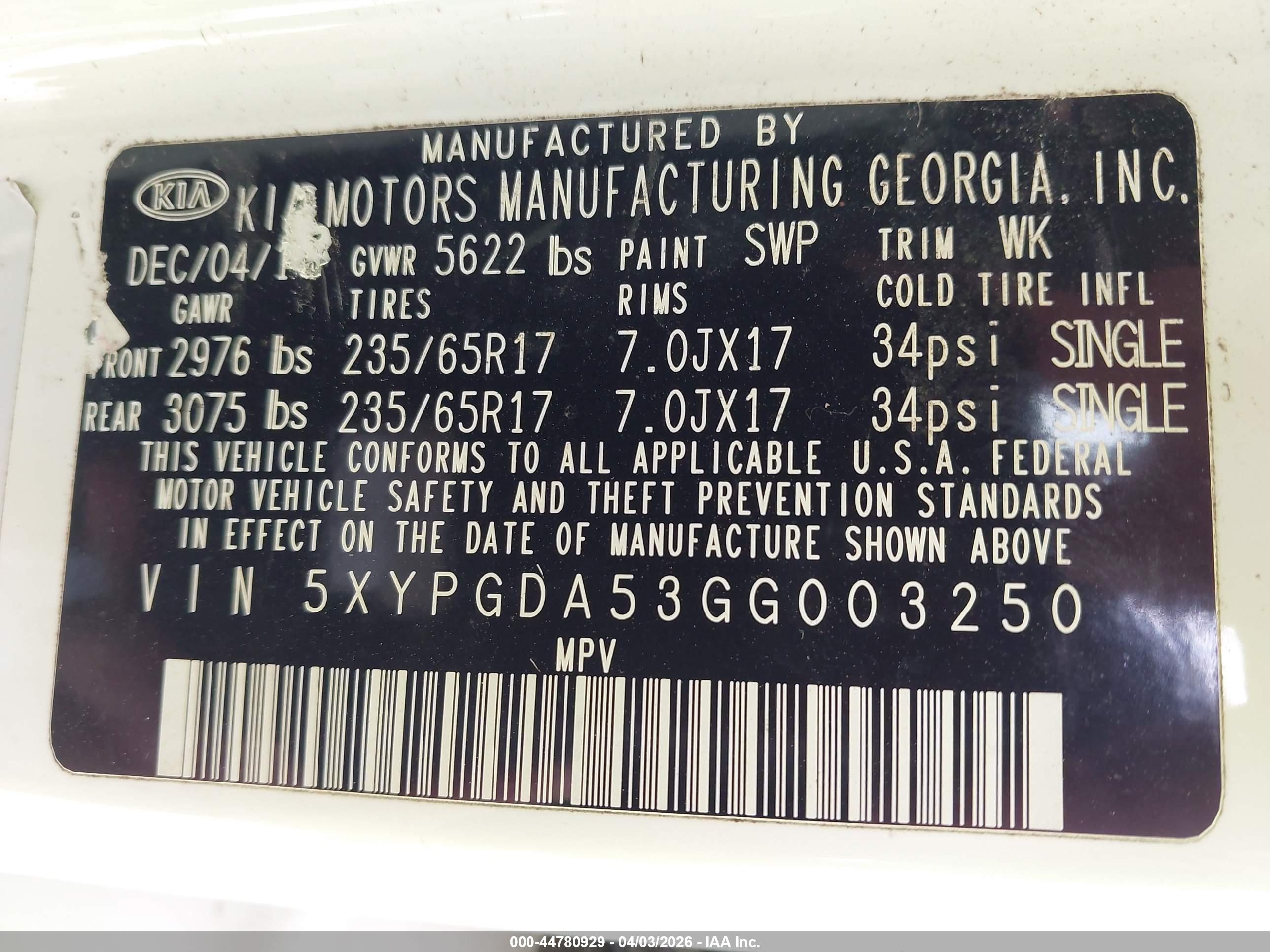 KIA SORENTO image 9