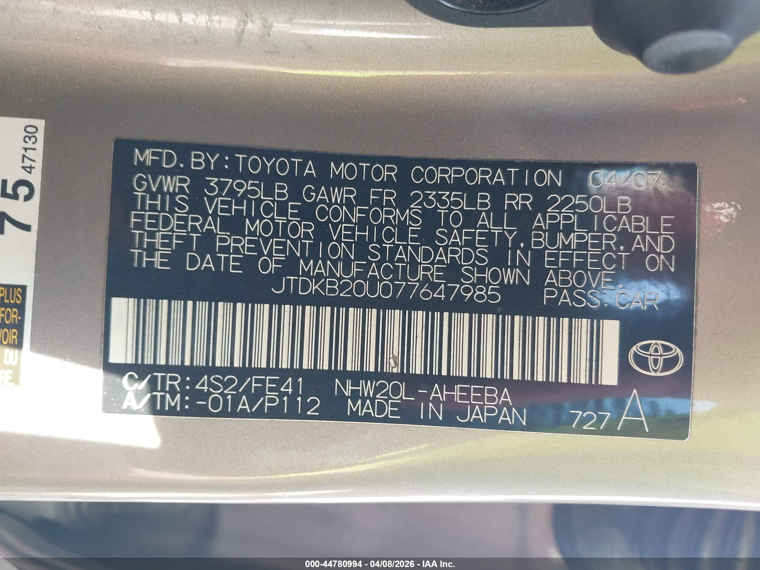 TOYOTA PRIUS image 9