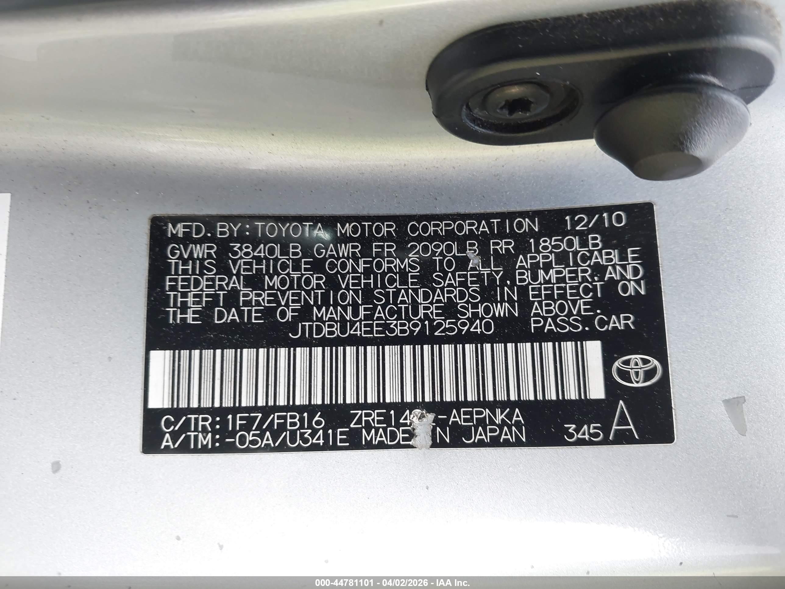 TOYOTA COROLLA image 9