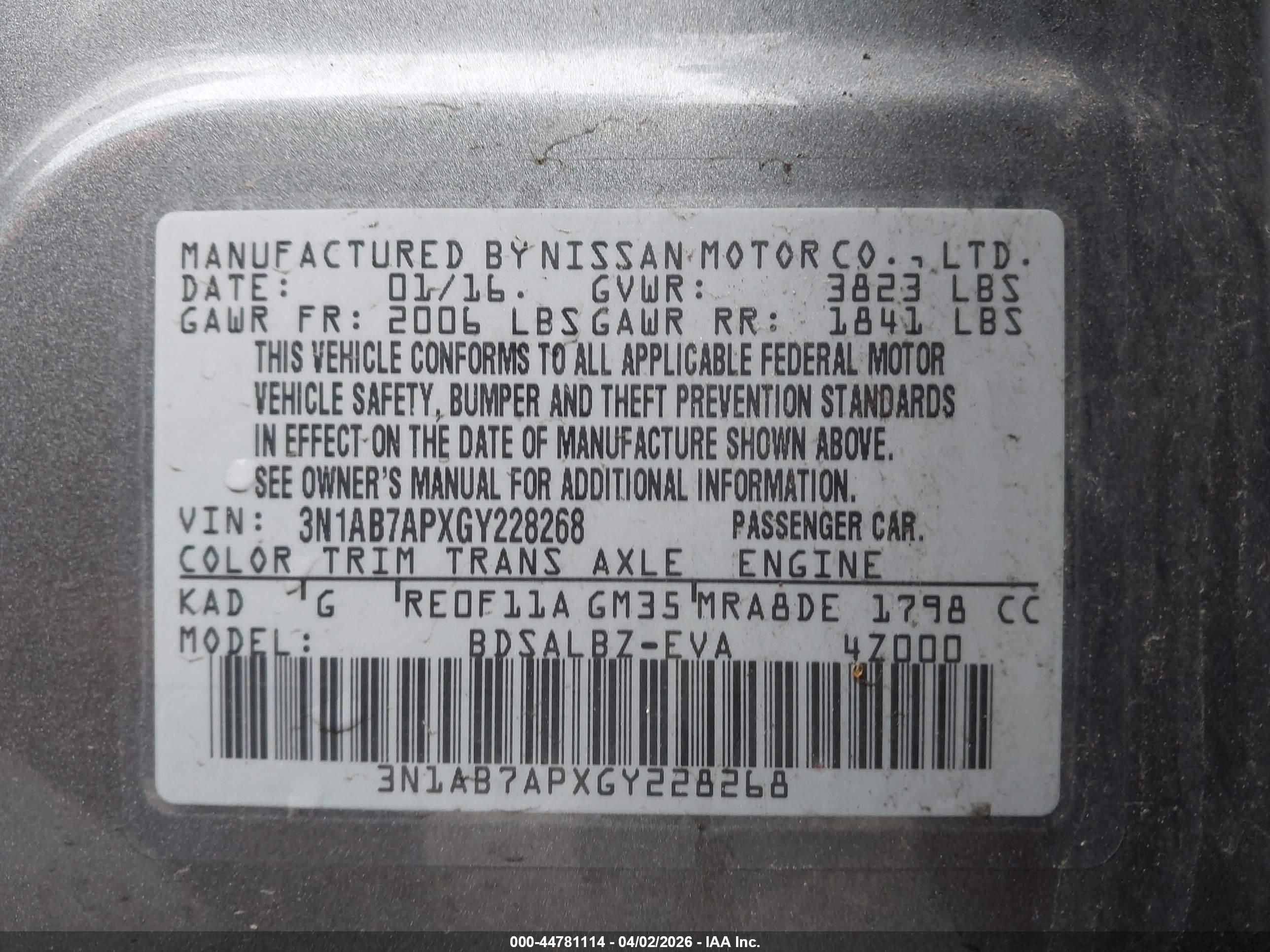 NISSAN SENTRA image 9