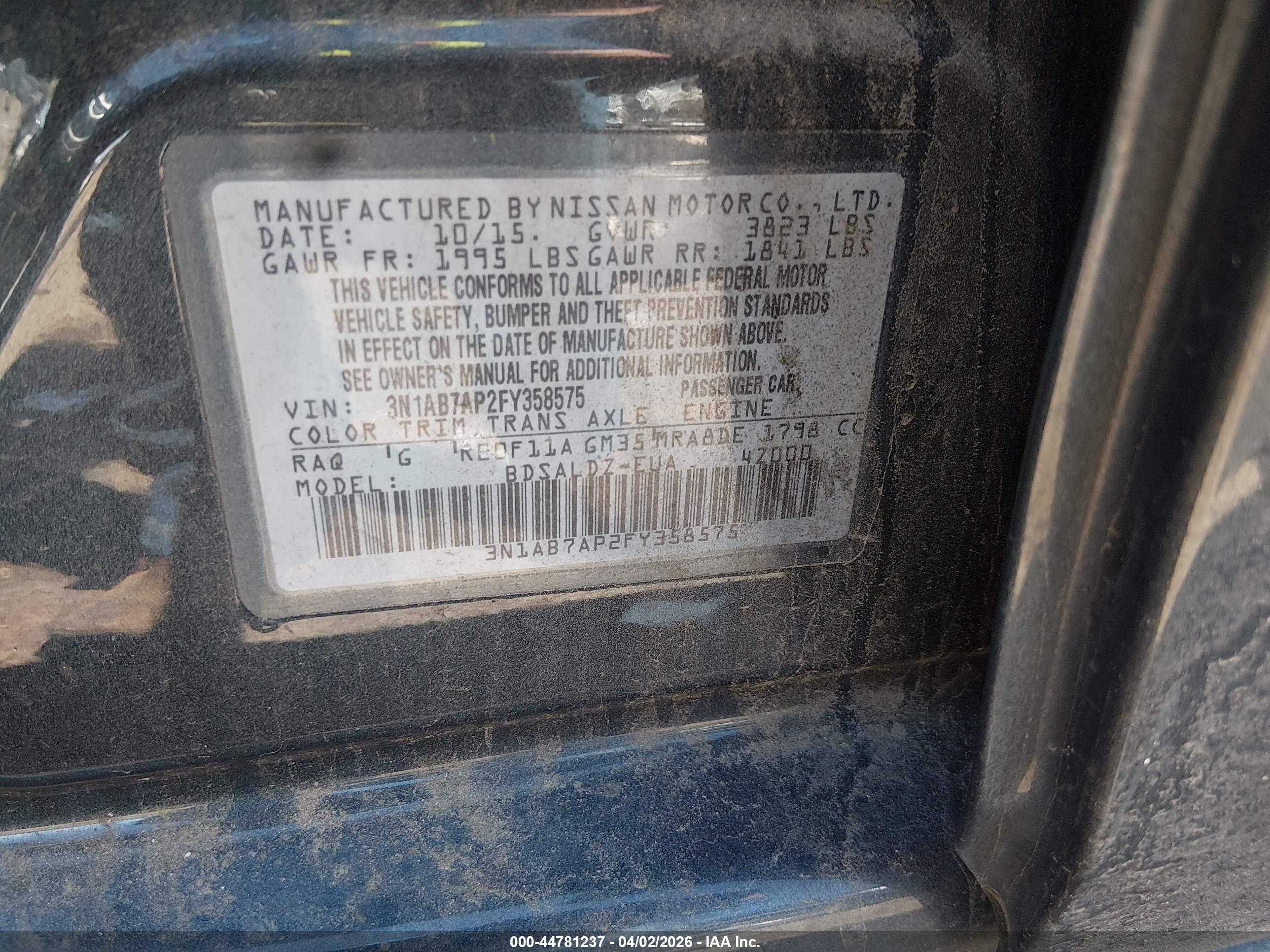 NISSAN SENTRA image 9