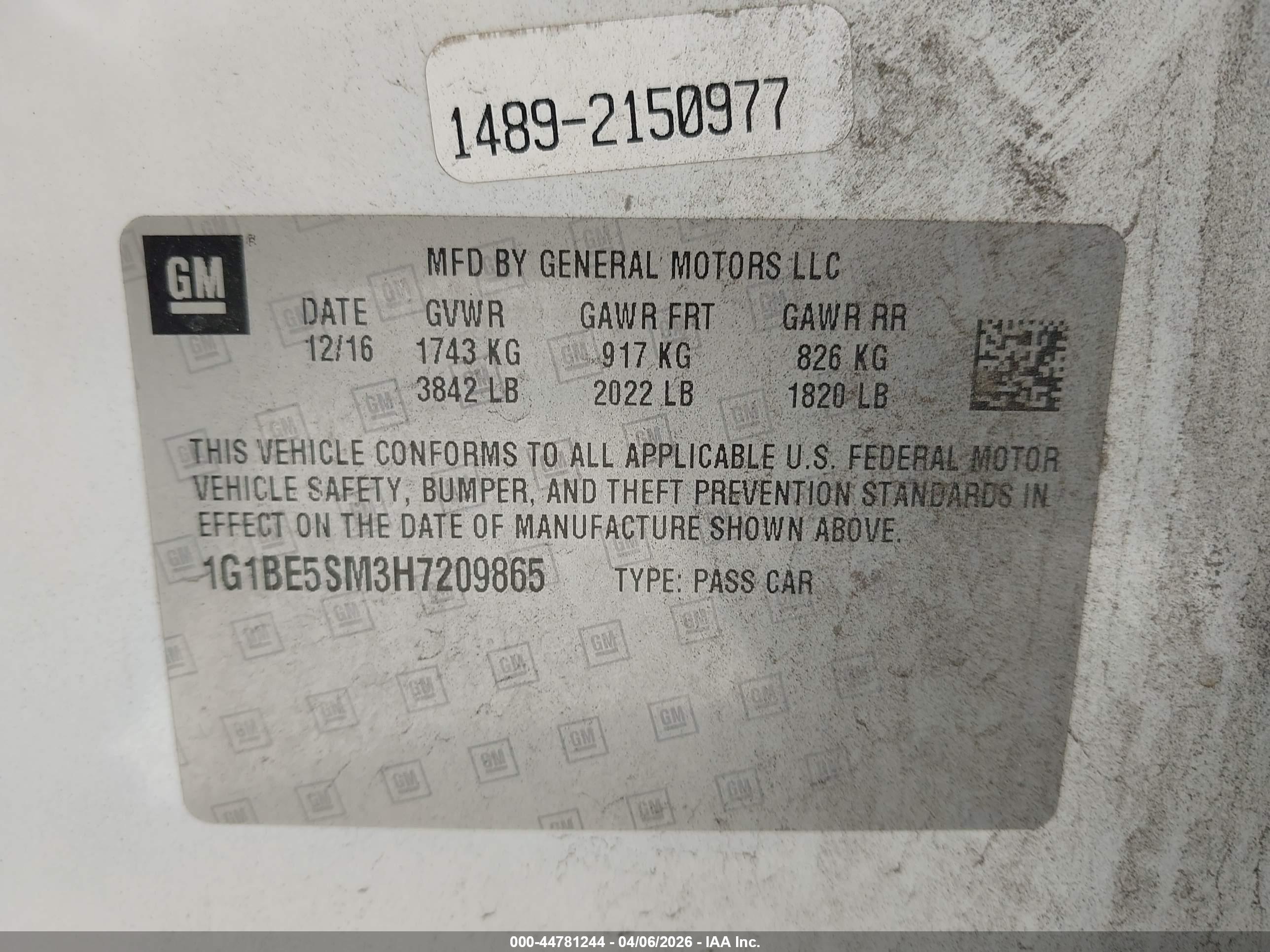 CHEVROLET CRUZE image 9