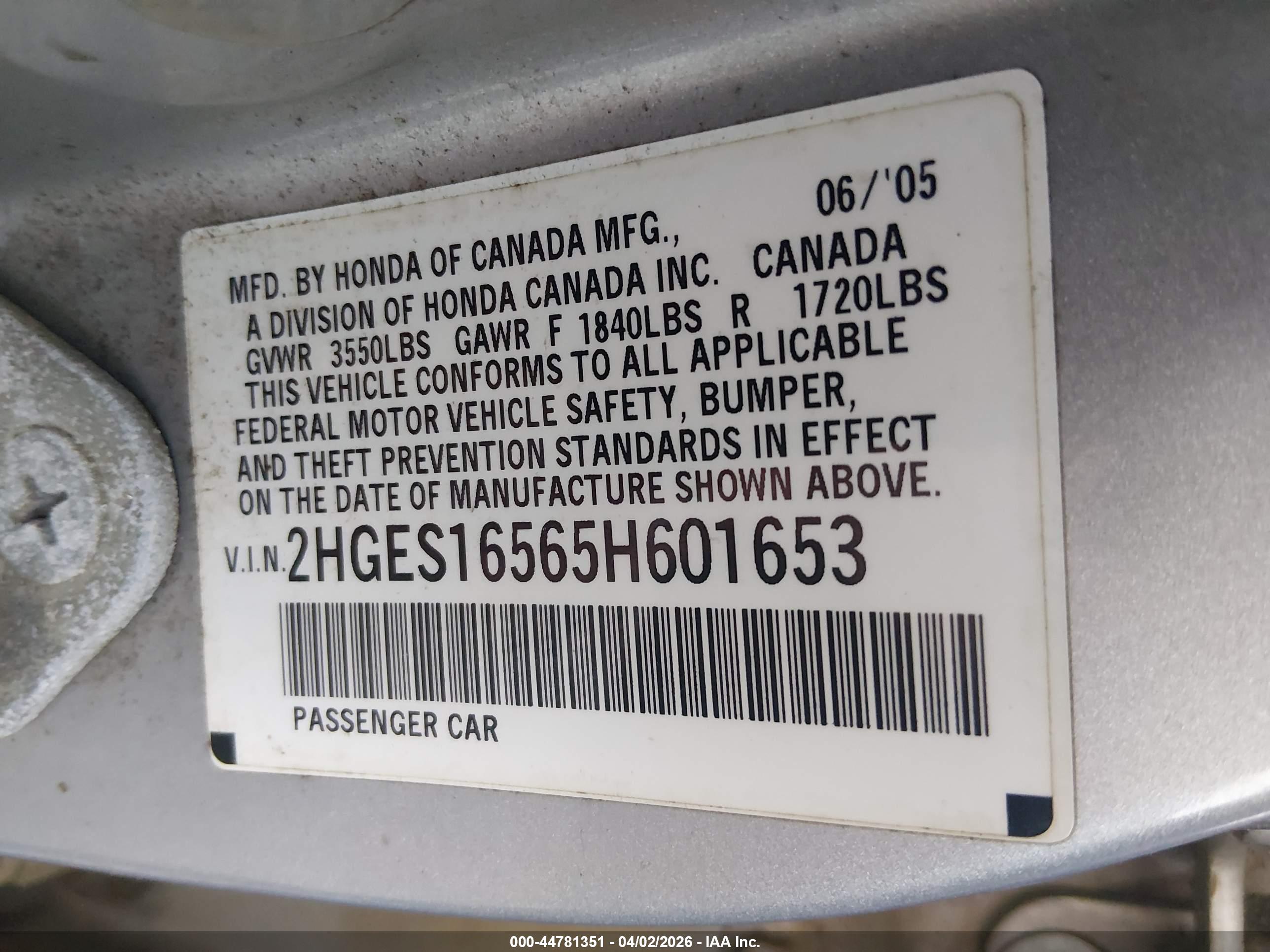 HONDA CIVIC image 9