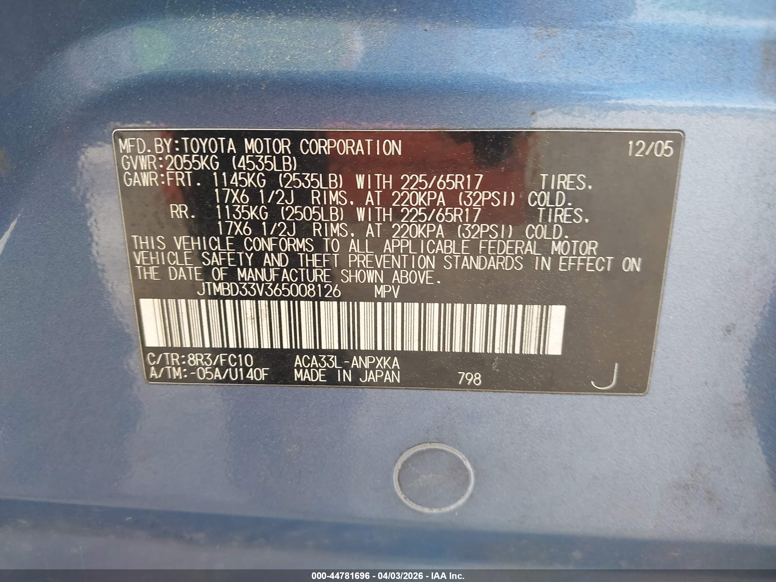 TOYOTA RAV4 image 9