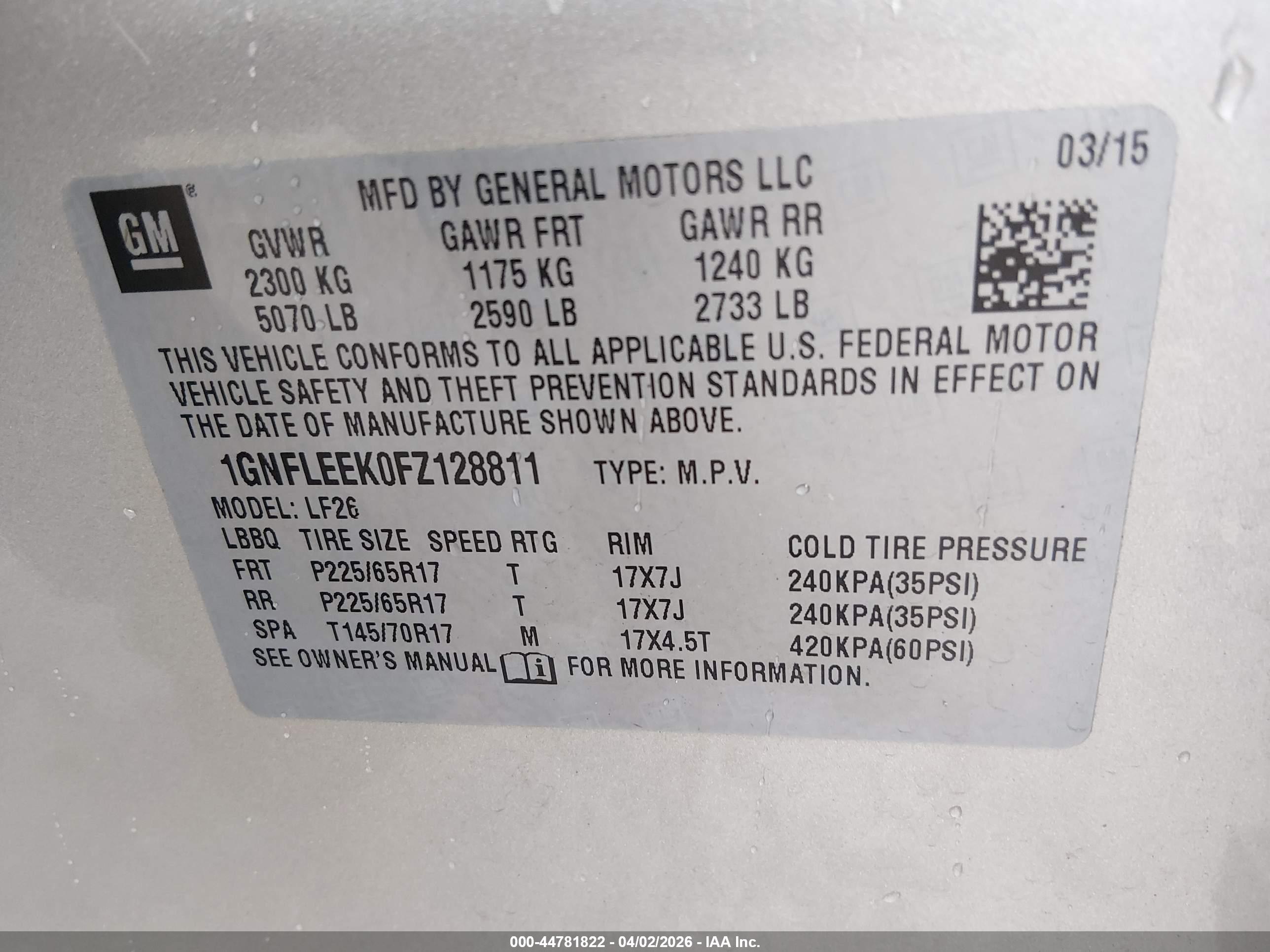 CHEVROLET EQUINOX image 9