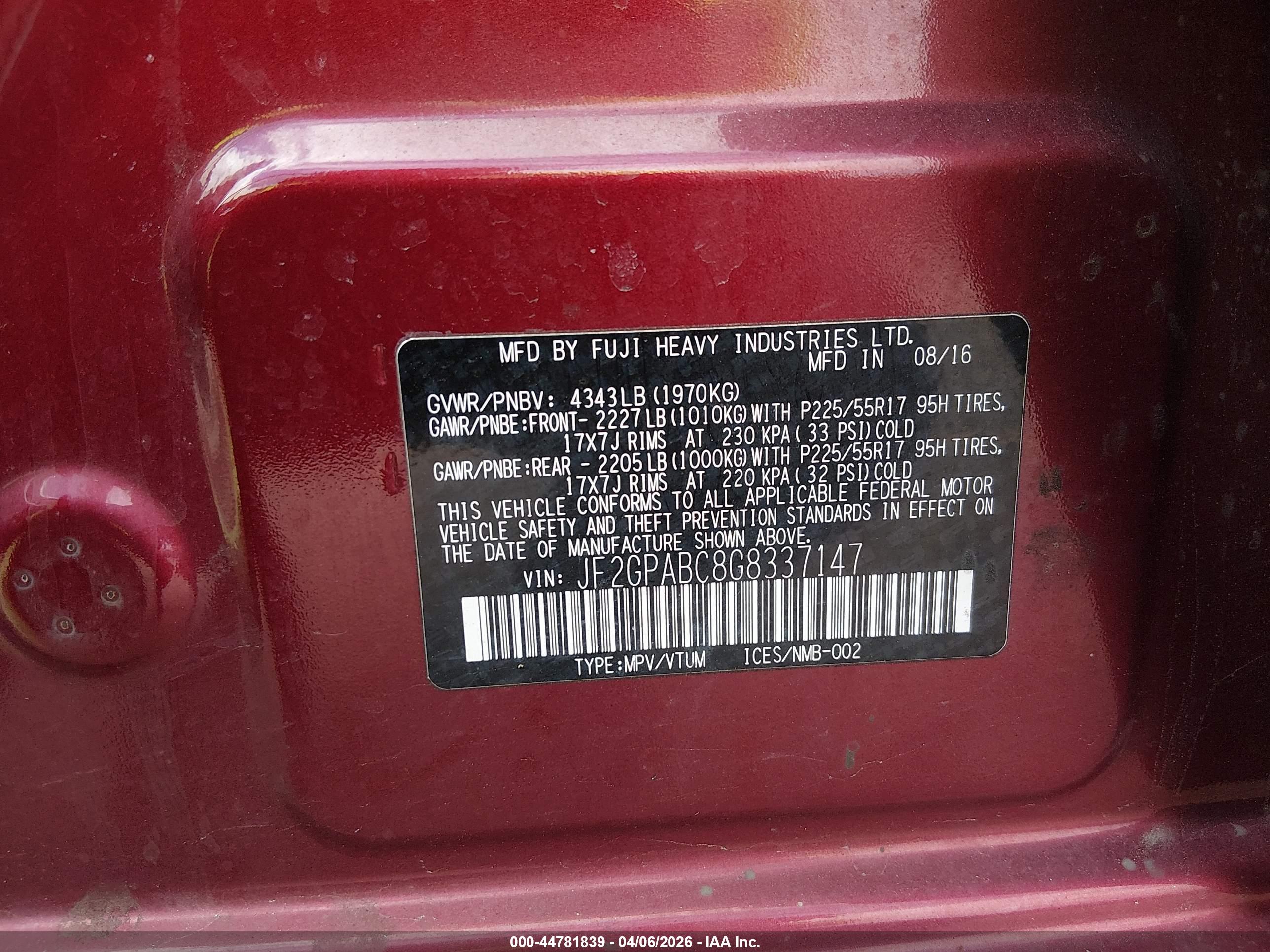 SUBARU CROSSTREK image 9