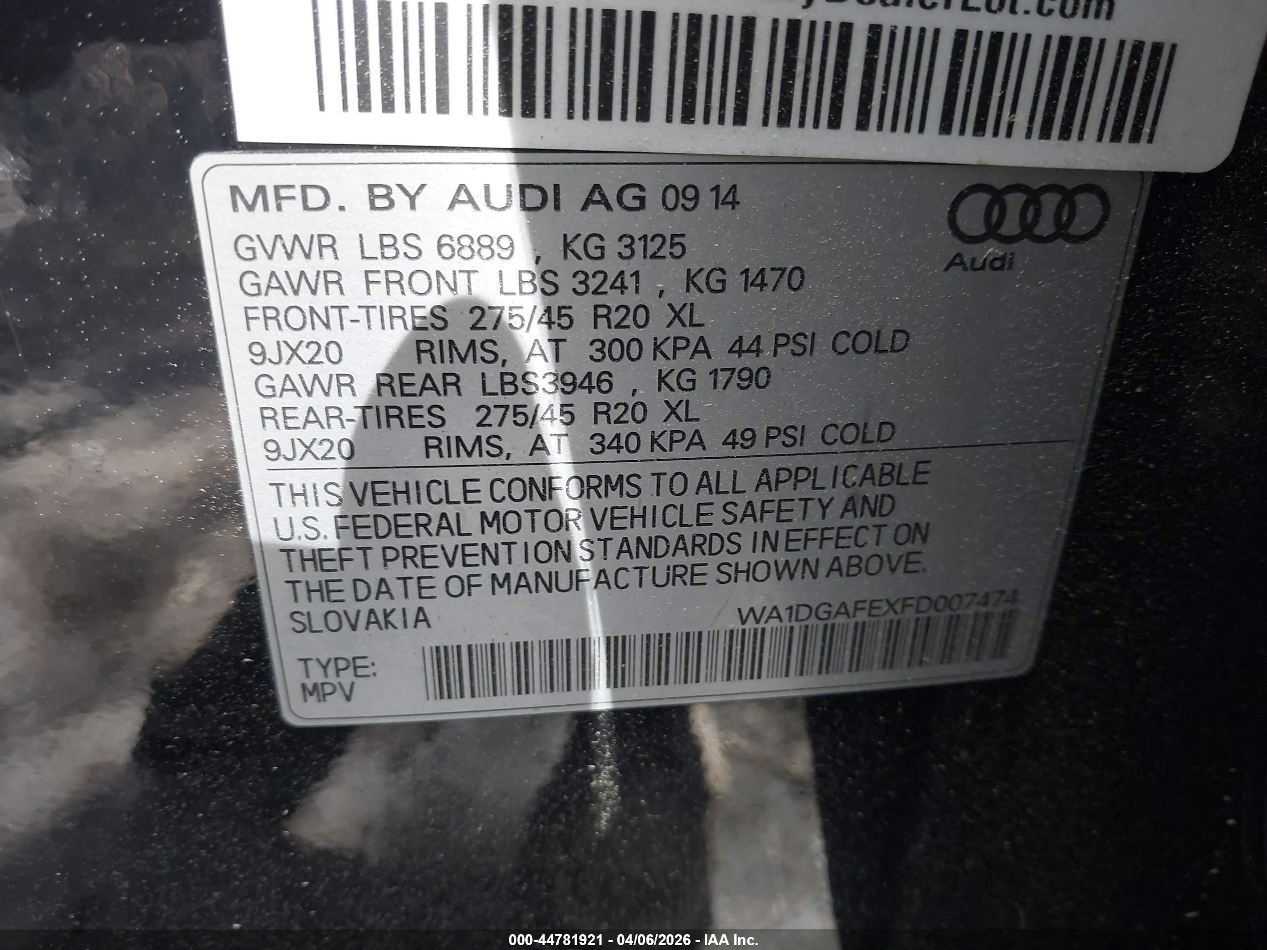 AUDI Q7 image 9