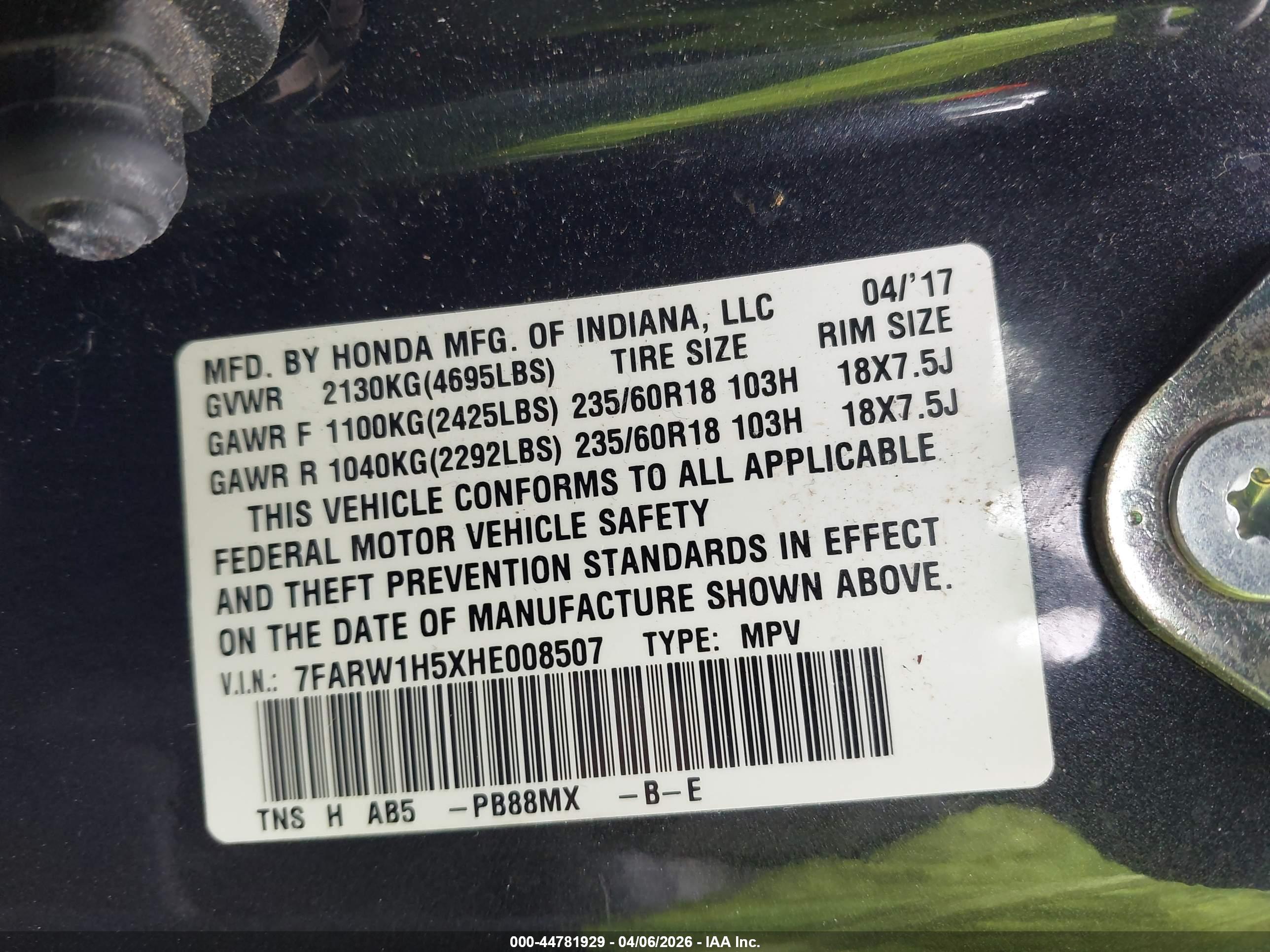 HONDA CR-V image 9