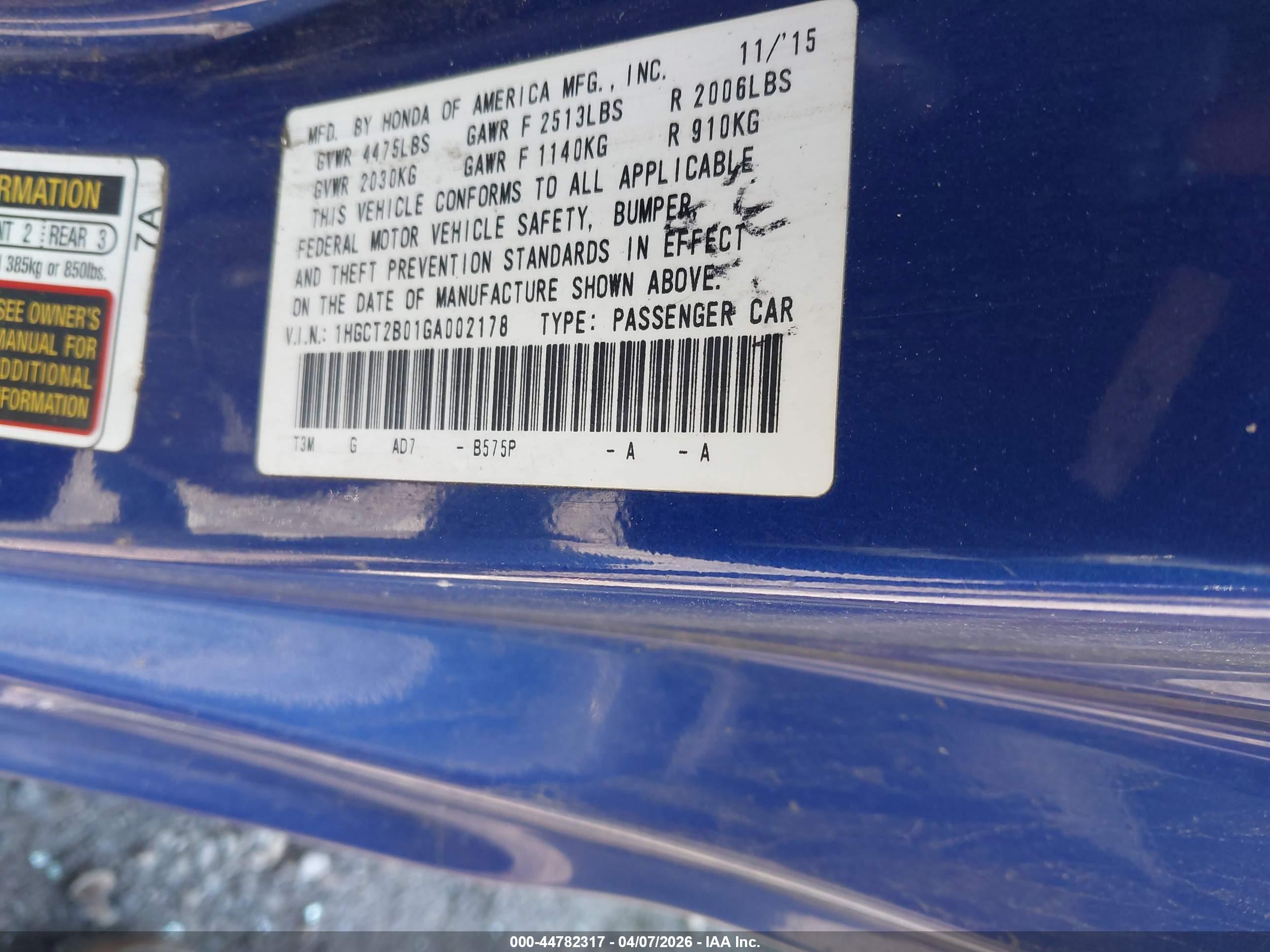 HONDA ACCORD image 9