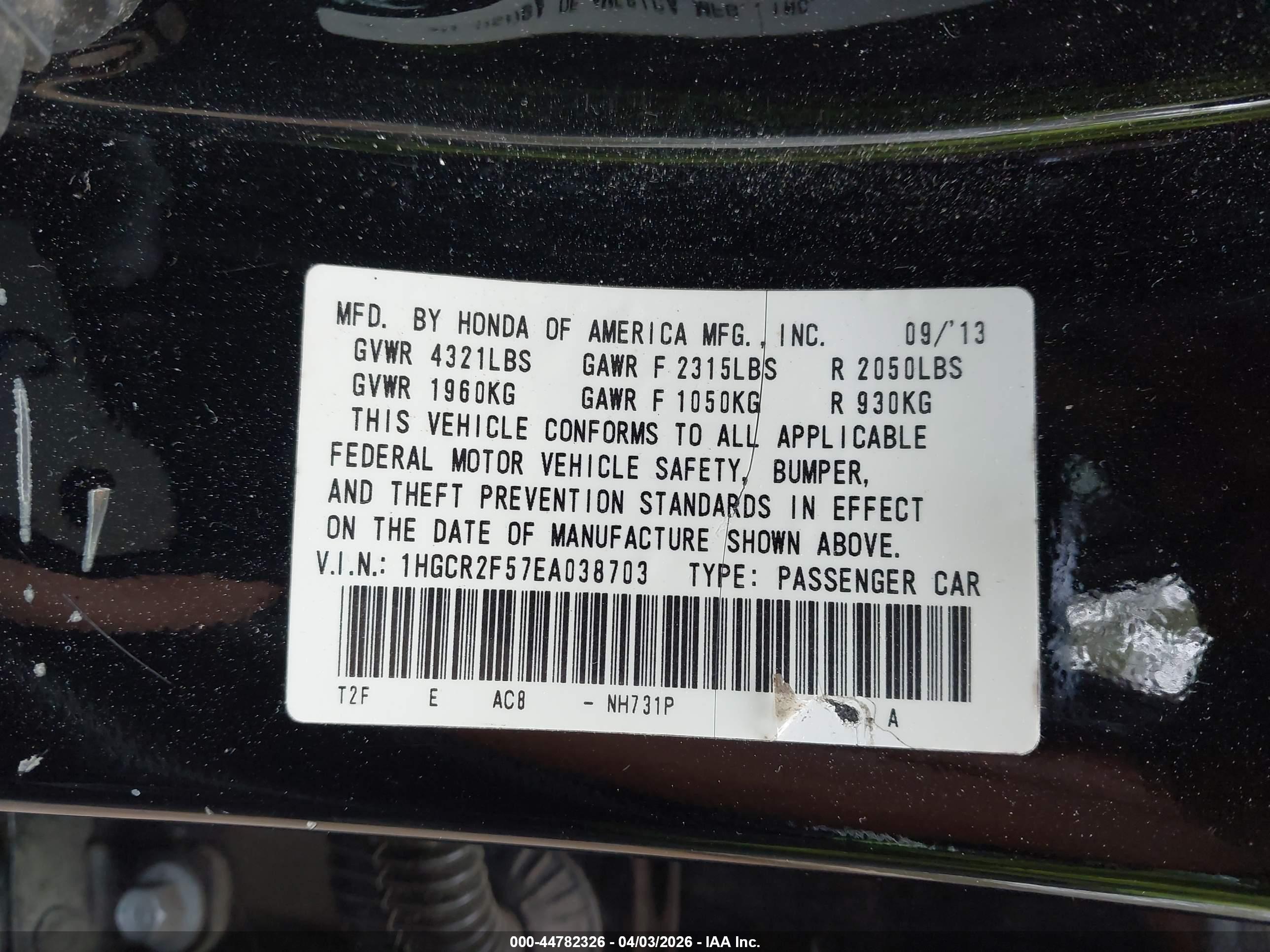 HONDA ACCORD image 9