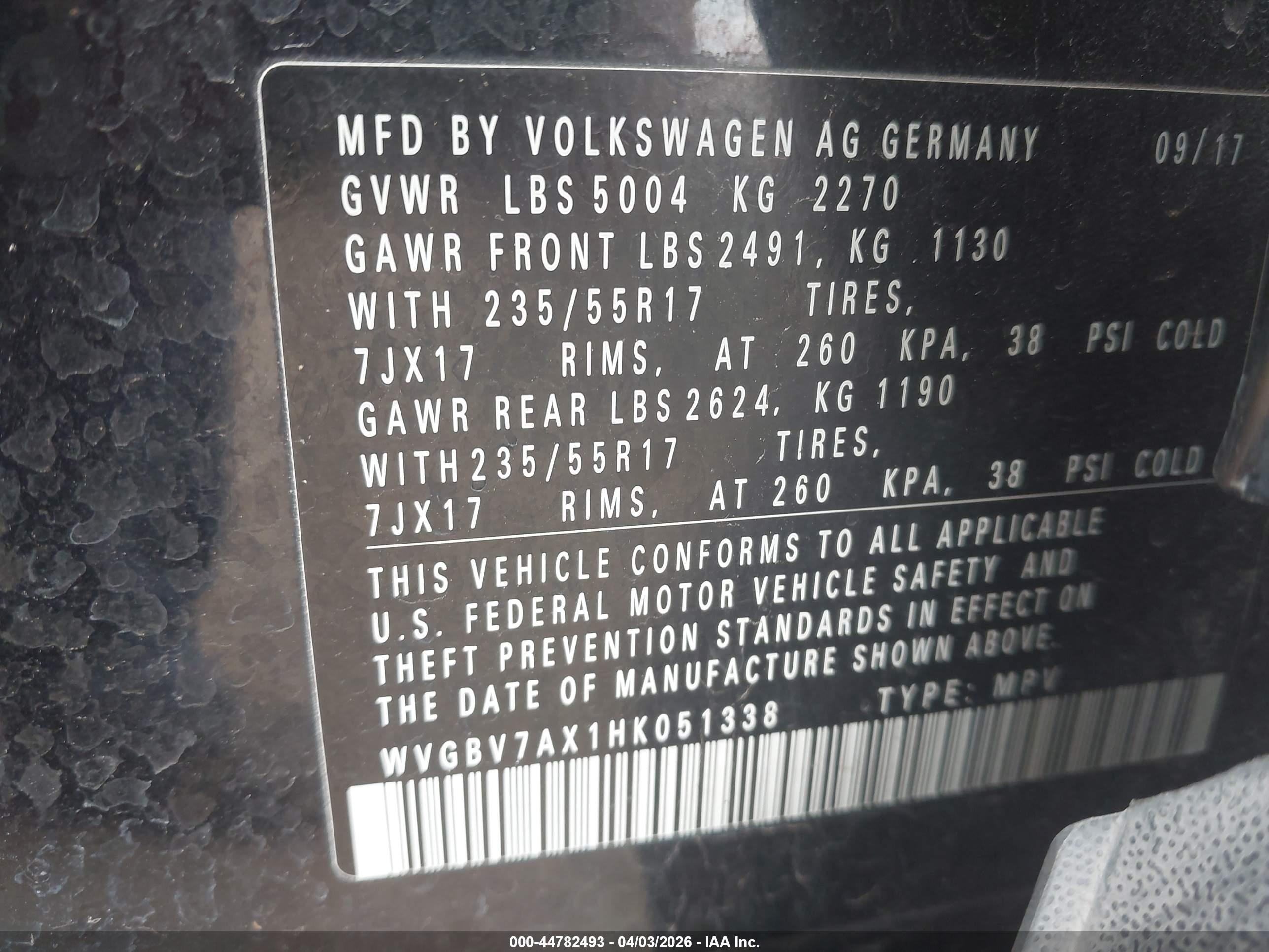 VOLKSWAGEN TIGUAN image 9