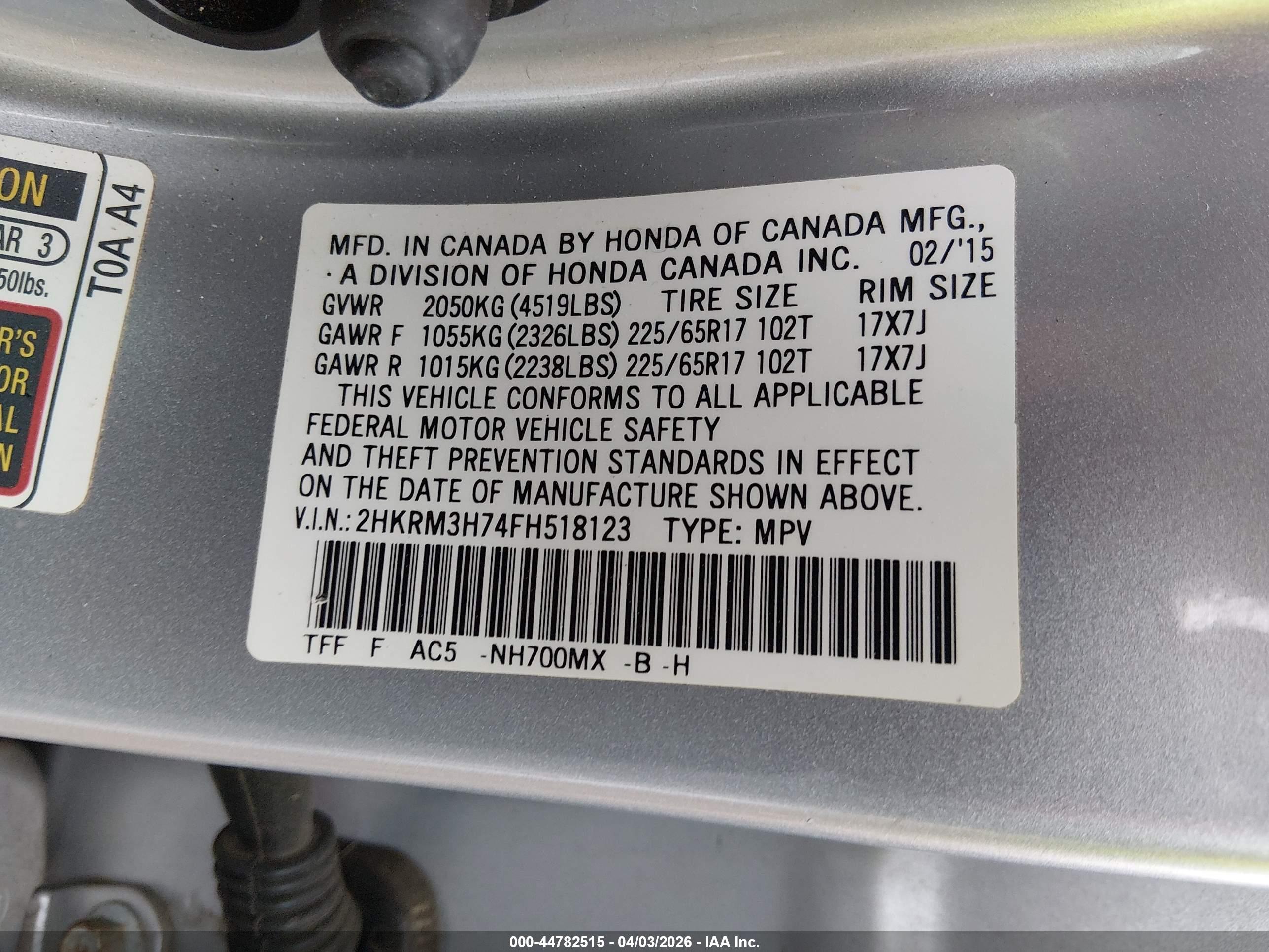 HONDA CR-V image 9