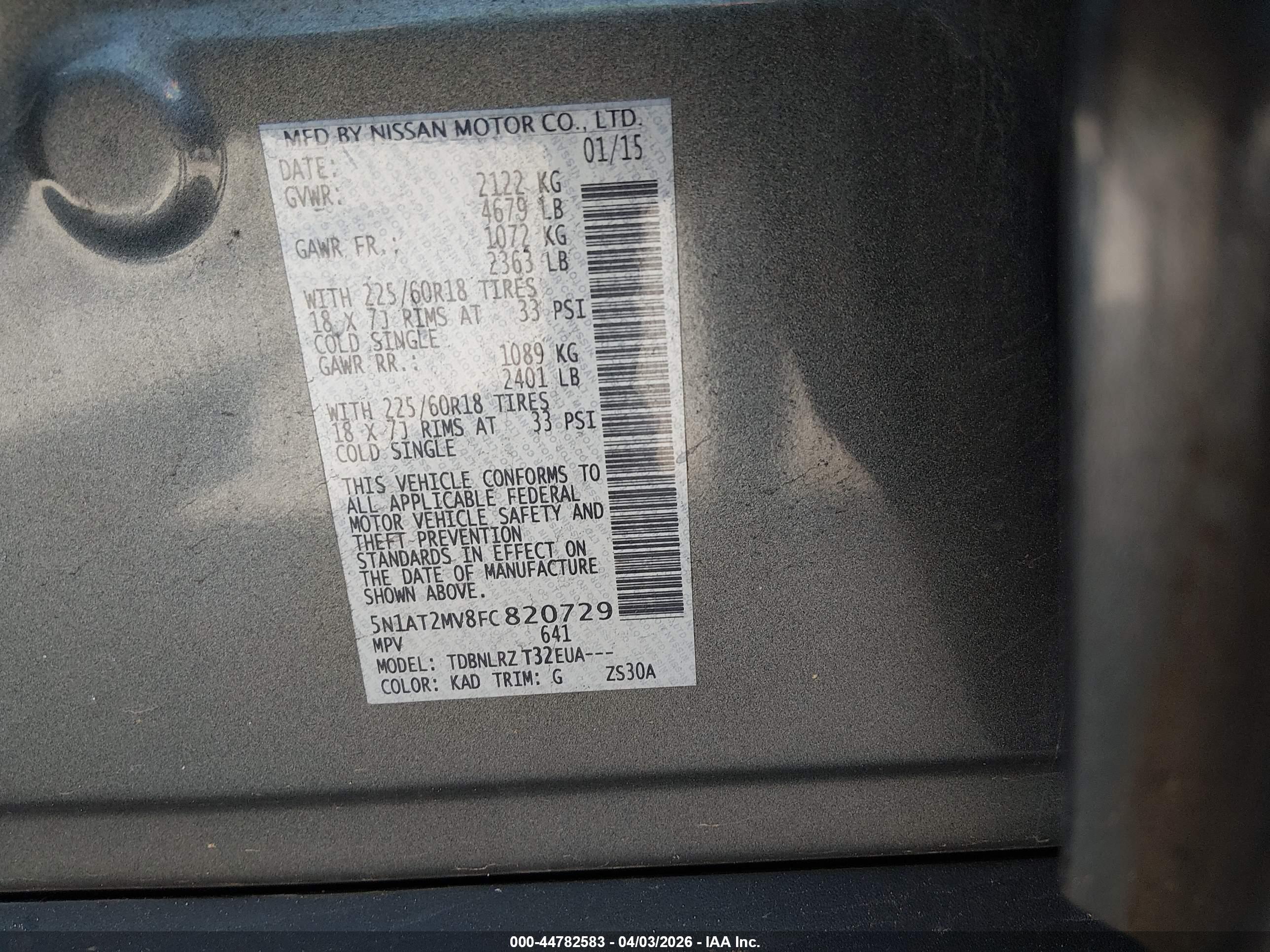 NISSAN ROGUE image 9