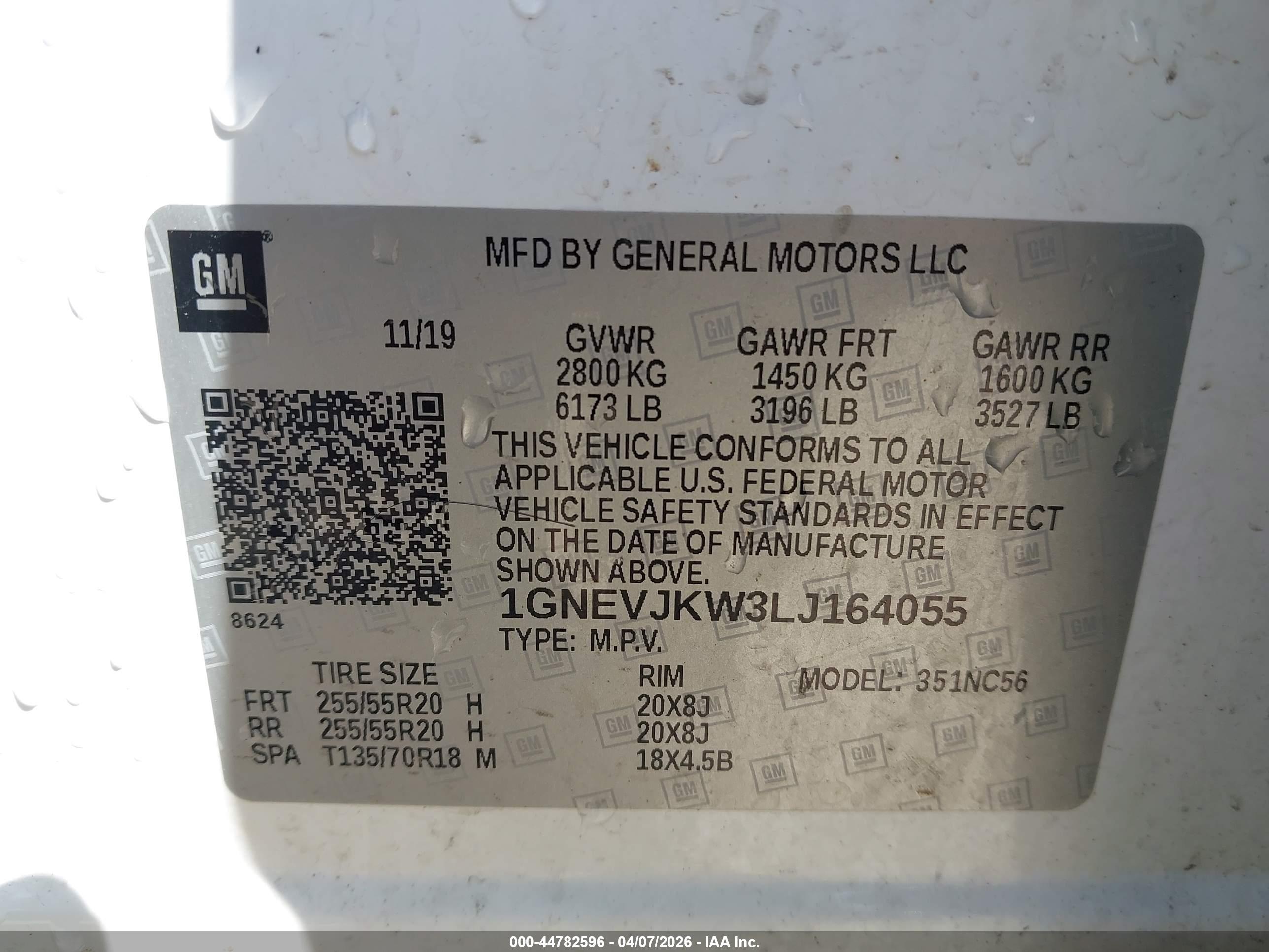 CHEVROLET TRAVERSE image 9