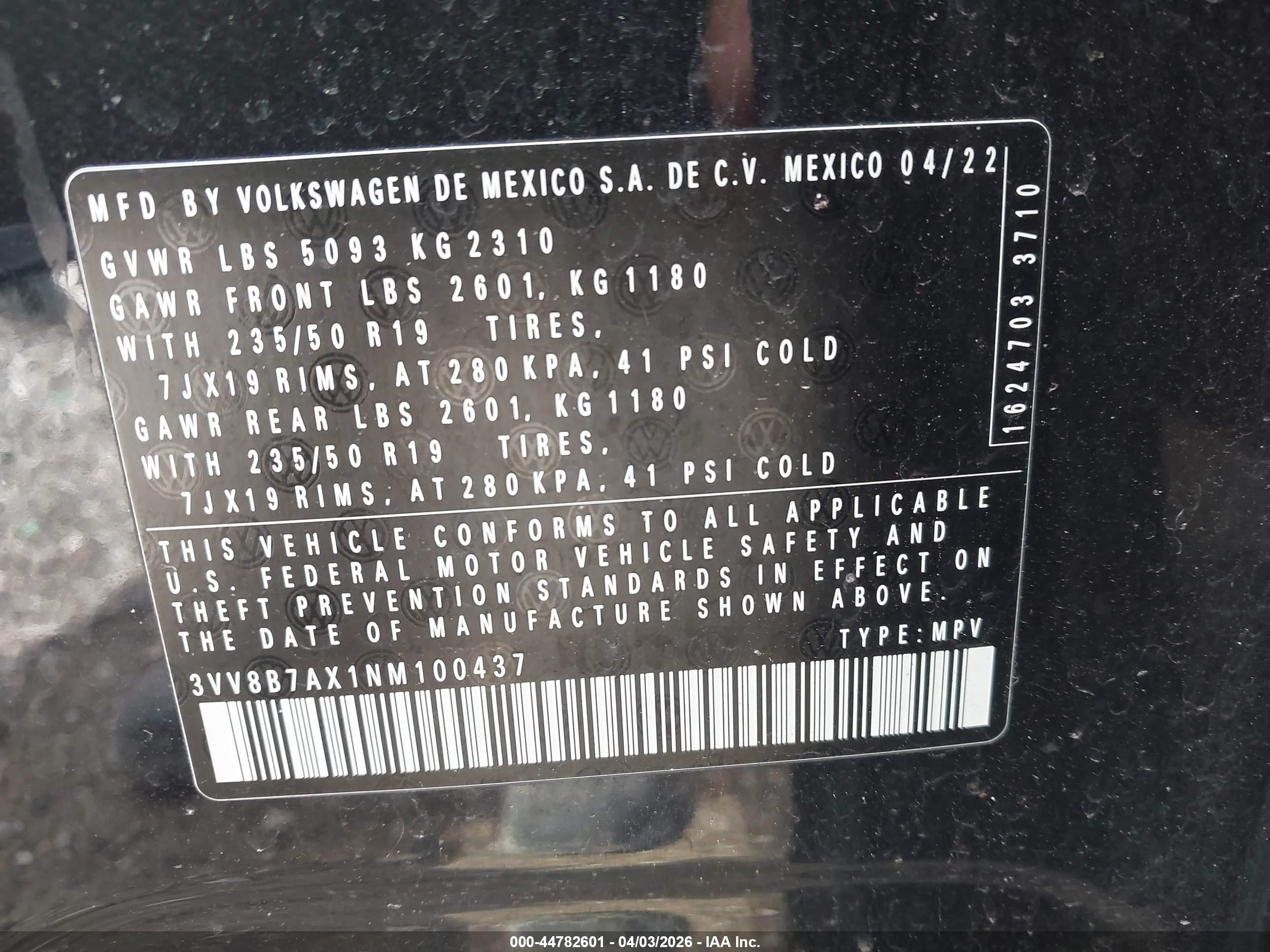 VOLKSWAGEN TIGUAN image 9