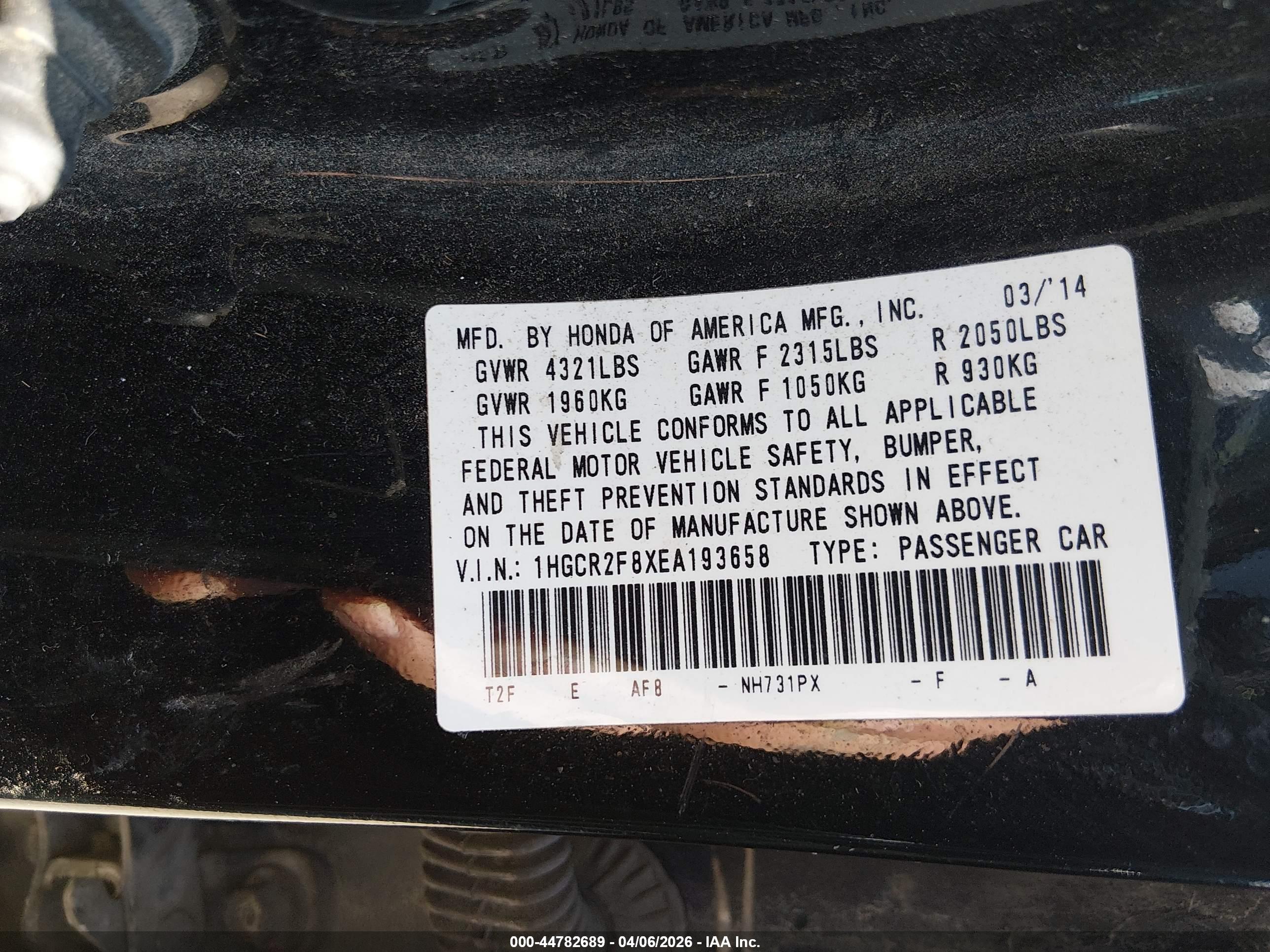 HONDA ACCORD image 9