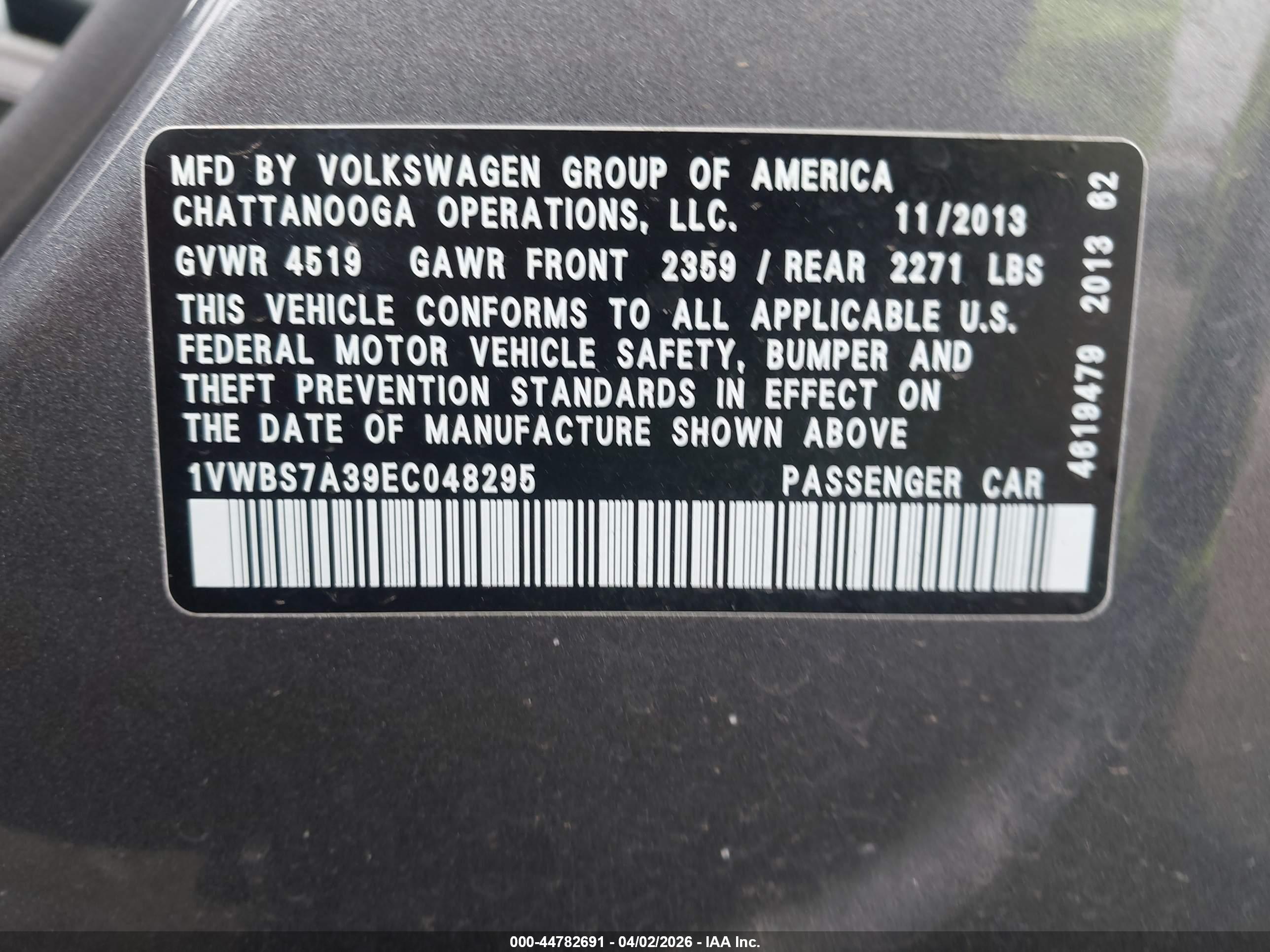 VOLKSWAGEN PASSAT image 9