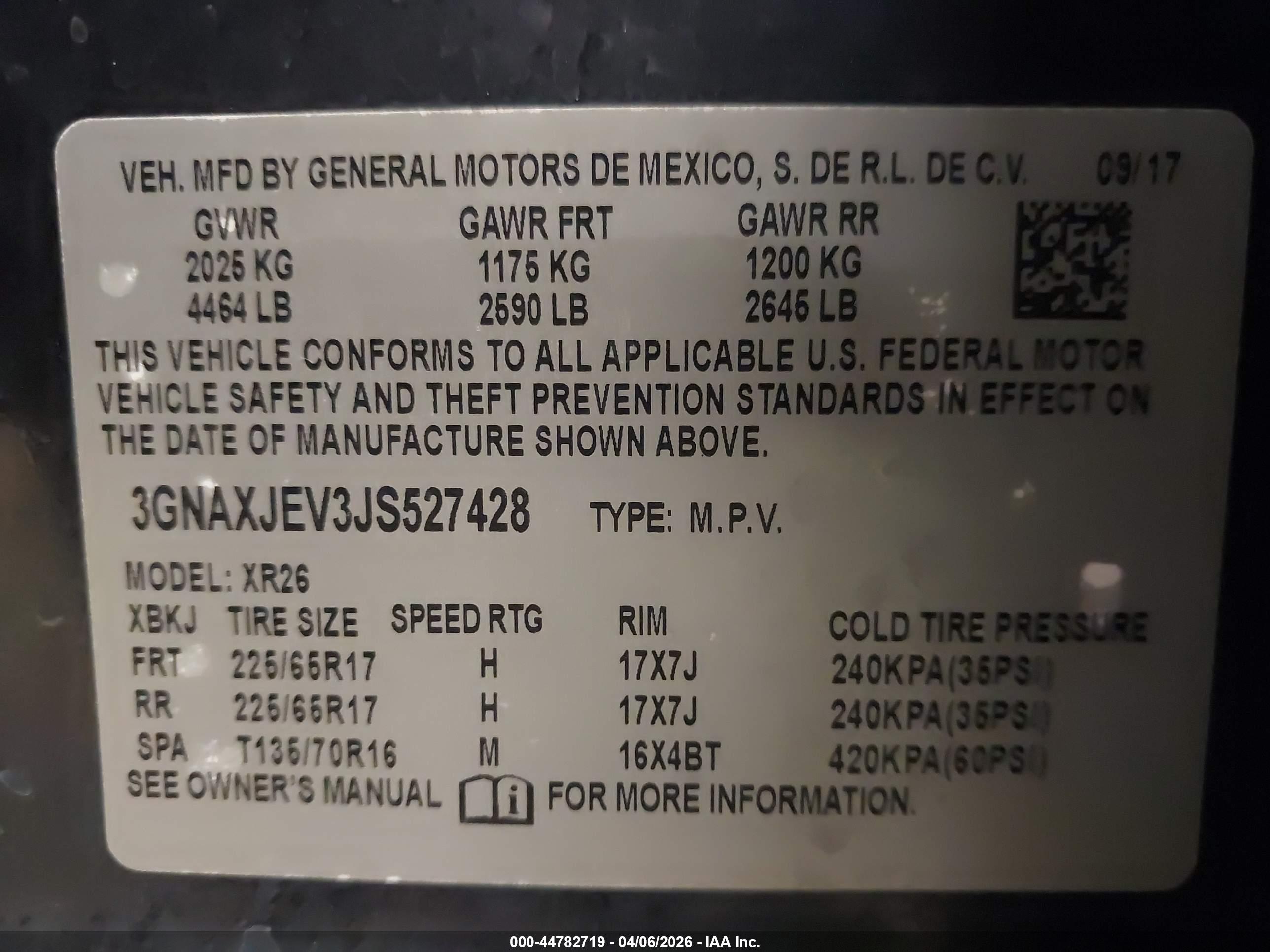 CHEVROLET EQUINOX image 9